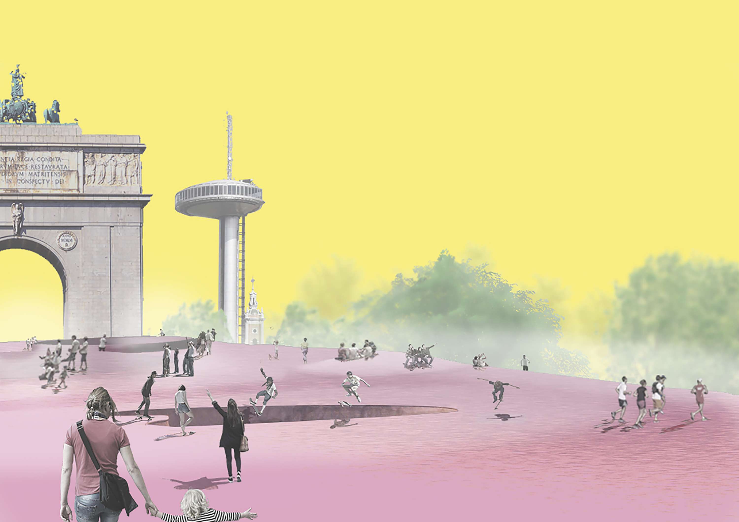 Walkway Moncloa by Guillermo Jurado