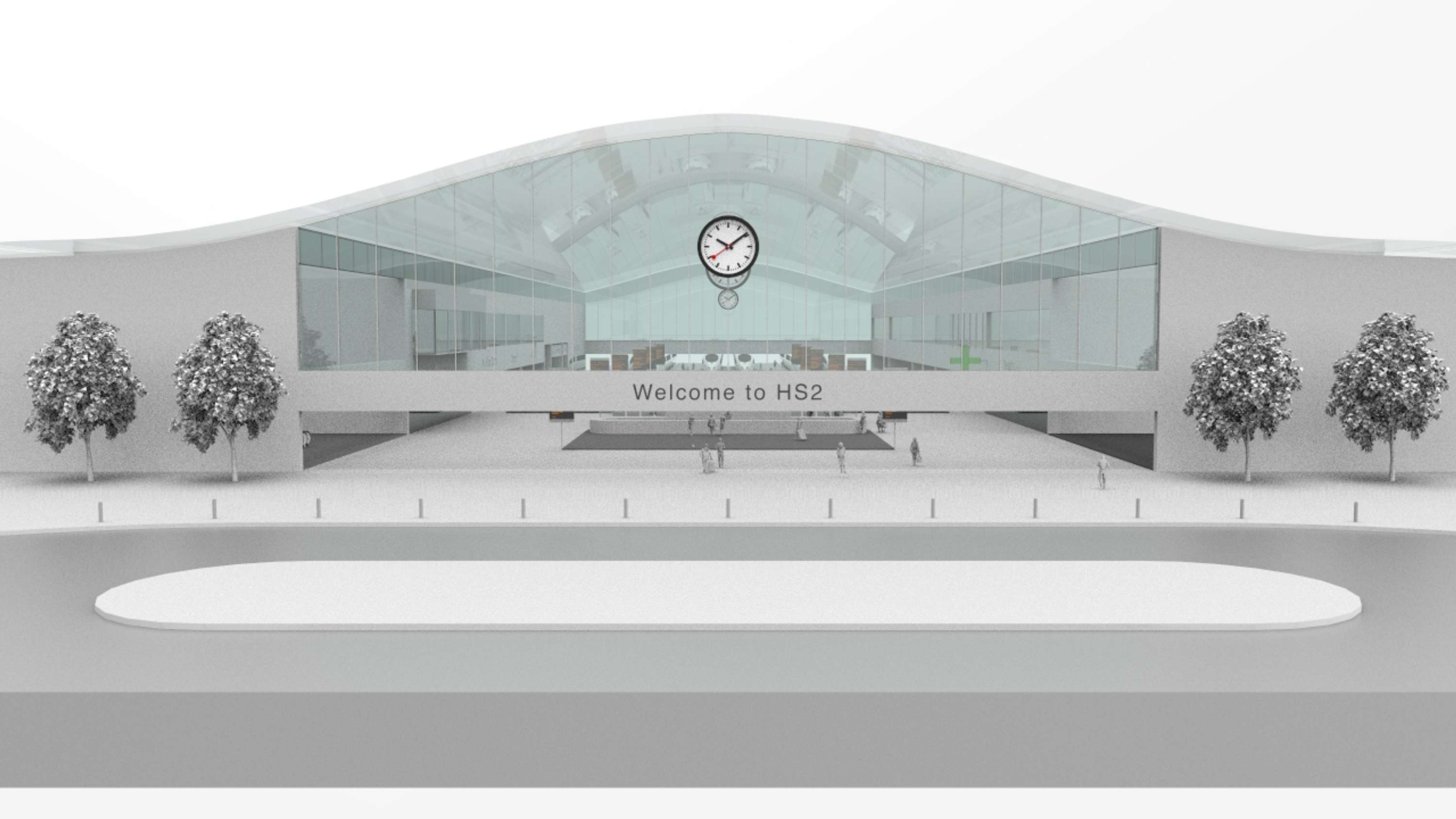 HS2 Gatelines Reimagined Design Recommendations - 3D Visualisation by Mox Morka