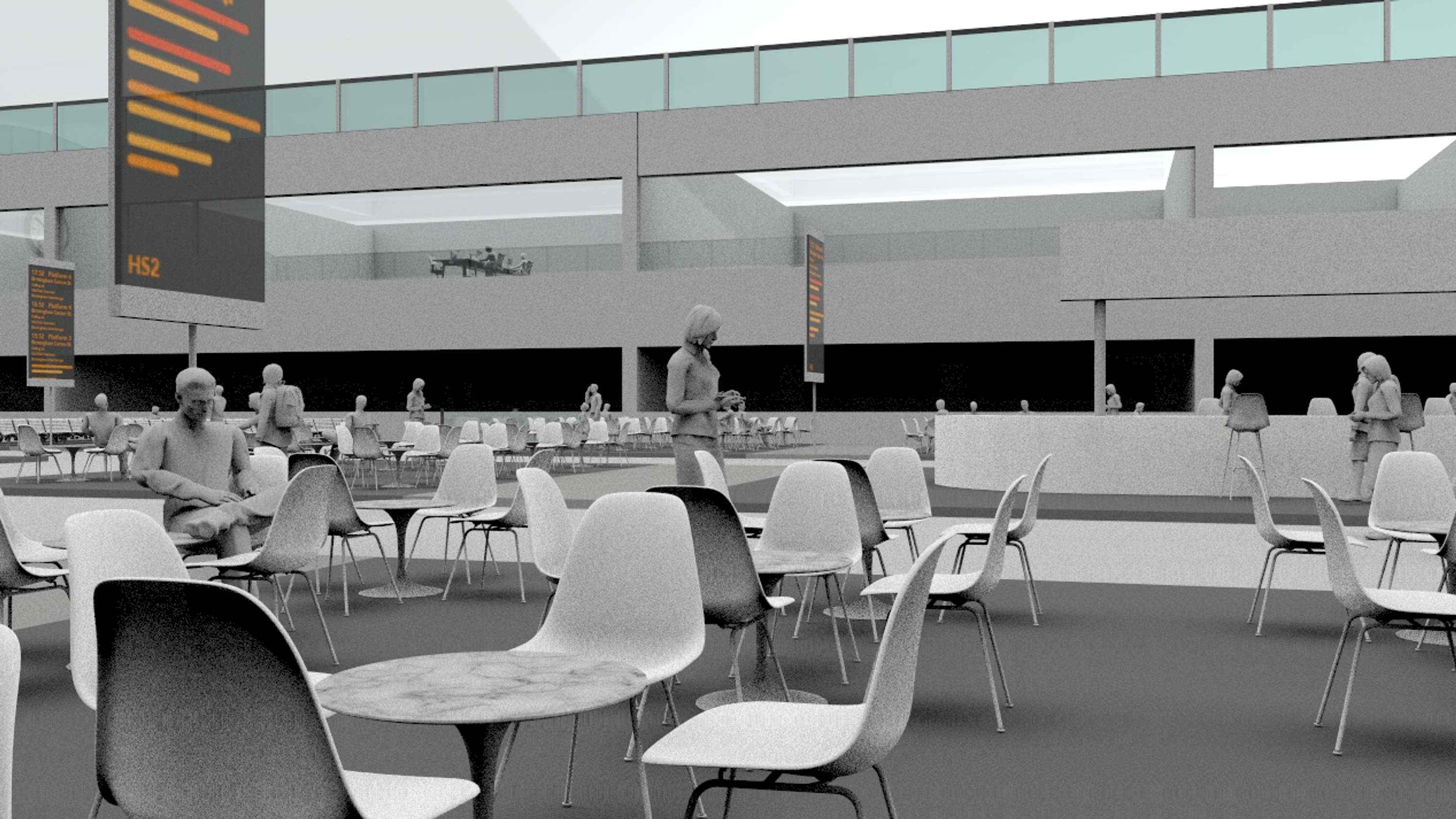 HS2 Gatelines Reimagined Design Recommendations - 3D Visualisation by Mox Morka