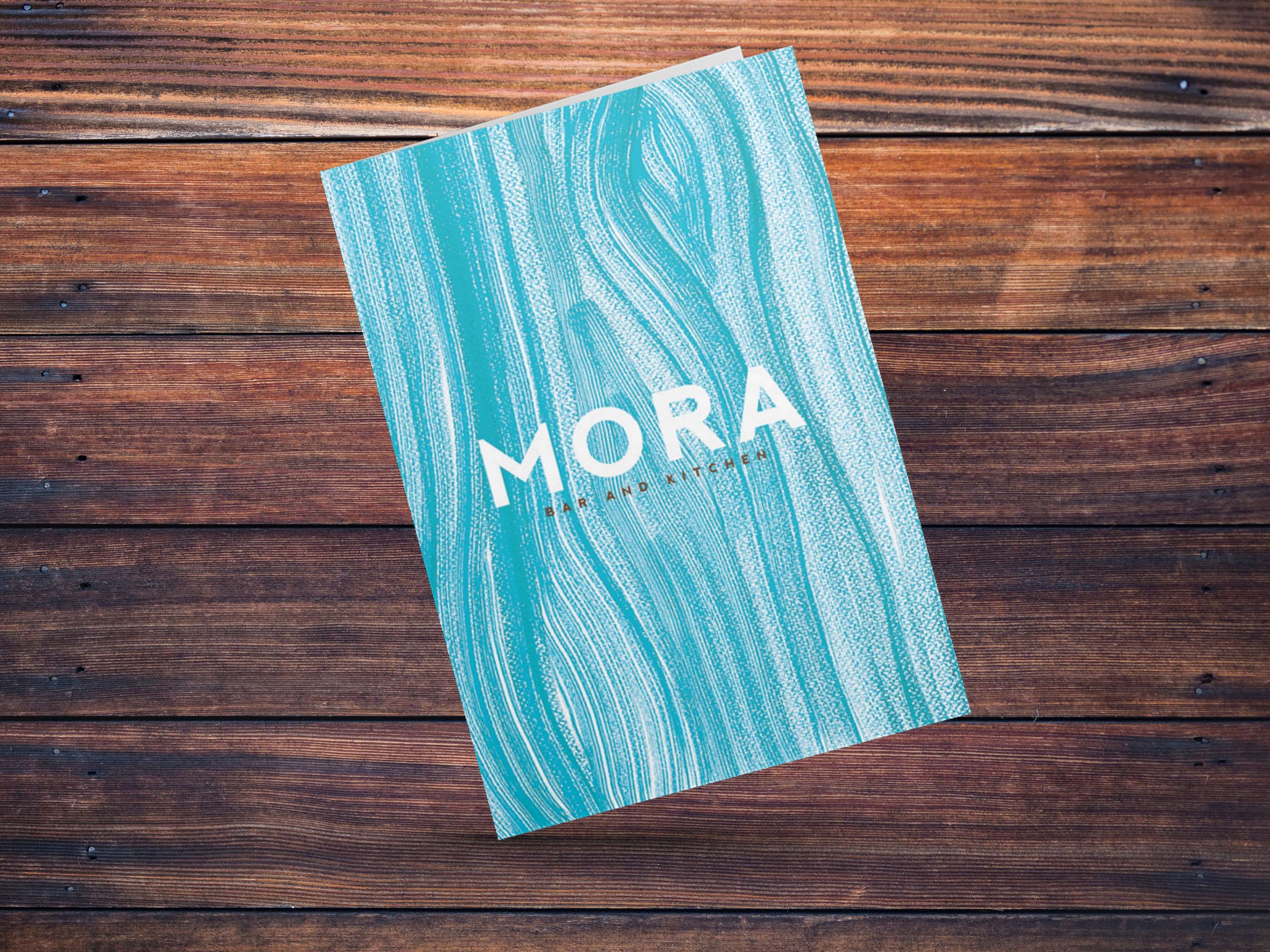 Mora Bar and Restaurant • Logo and Branding • Menu Suite by Laura Hurst