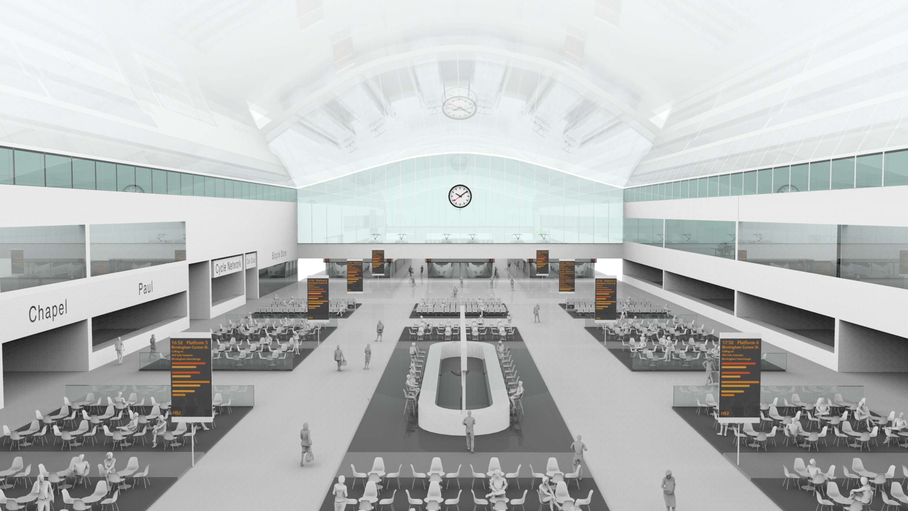 HS2 Gatelines Reimagined Design Recommendations - 3D Visualisation by Mox Morka