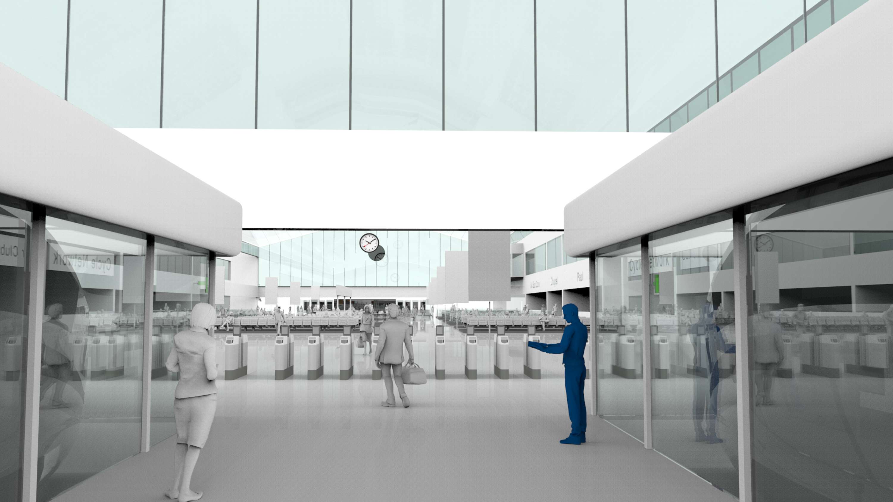 HS2 Gatelines Reimagined Design Recommendations - 3D Visualisation by Mox Morka