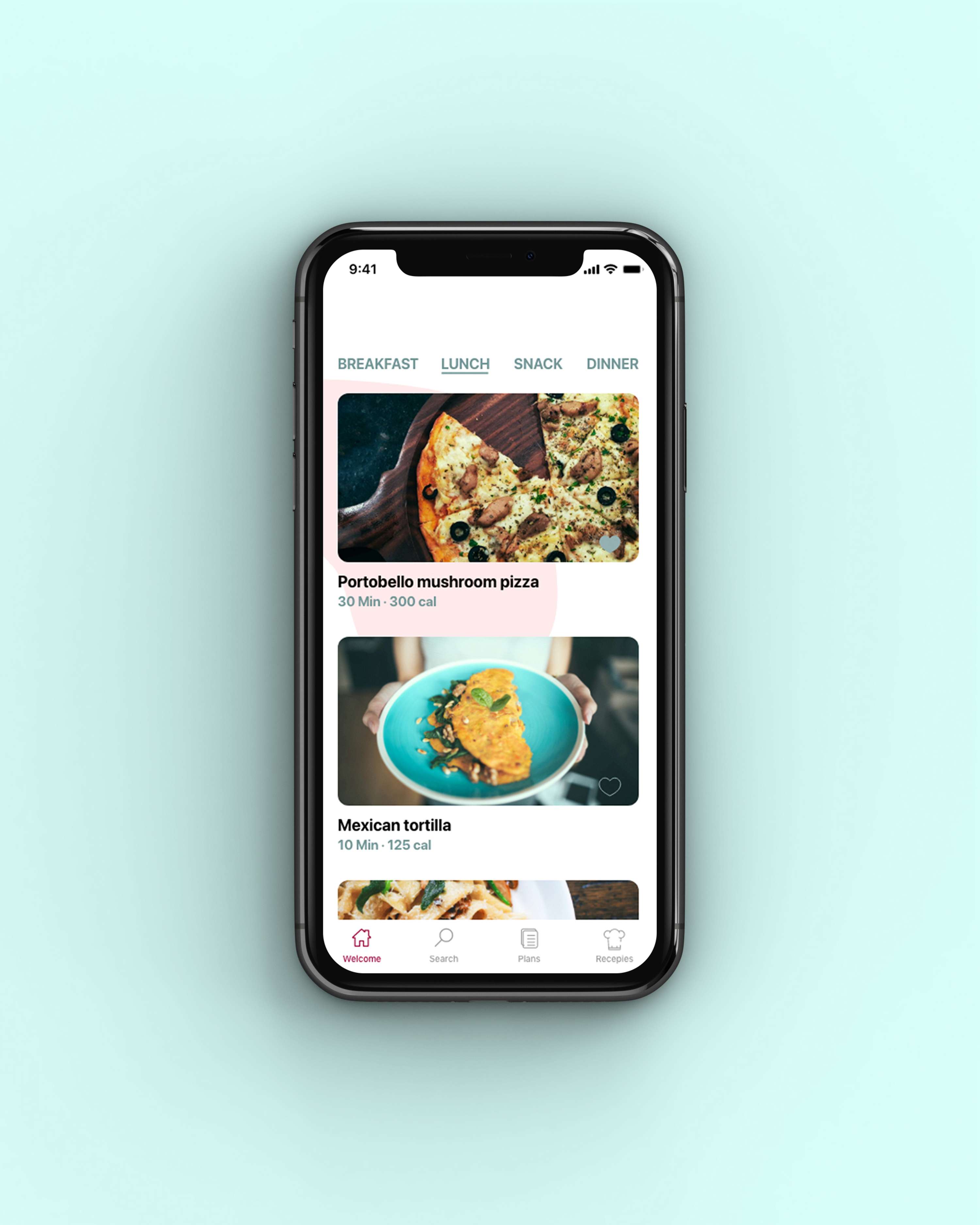 Food4Week app by Marta Bescos