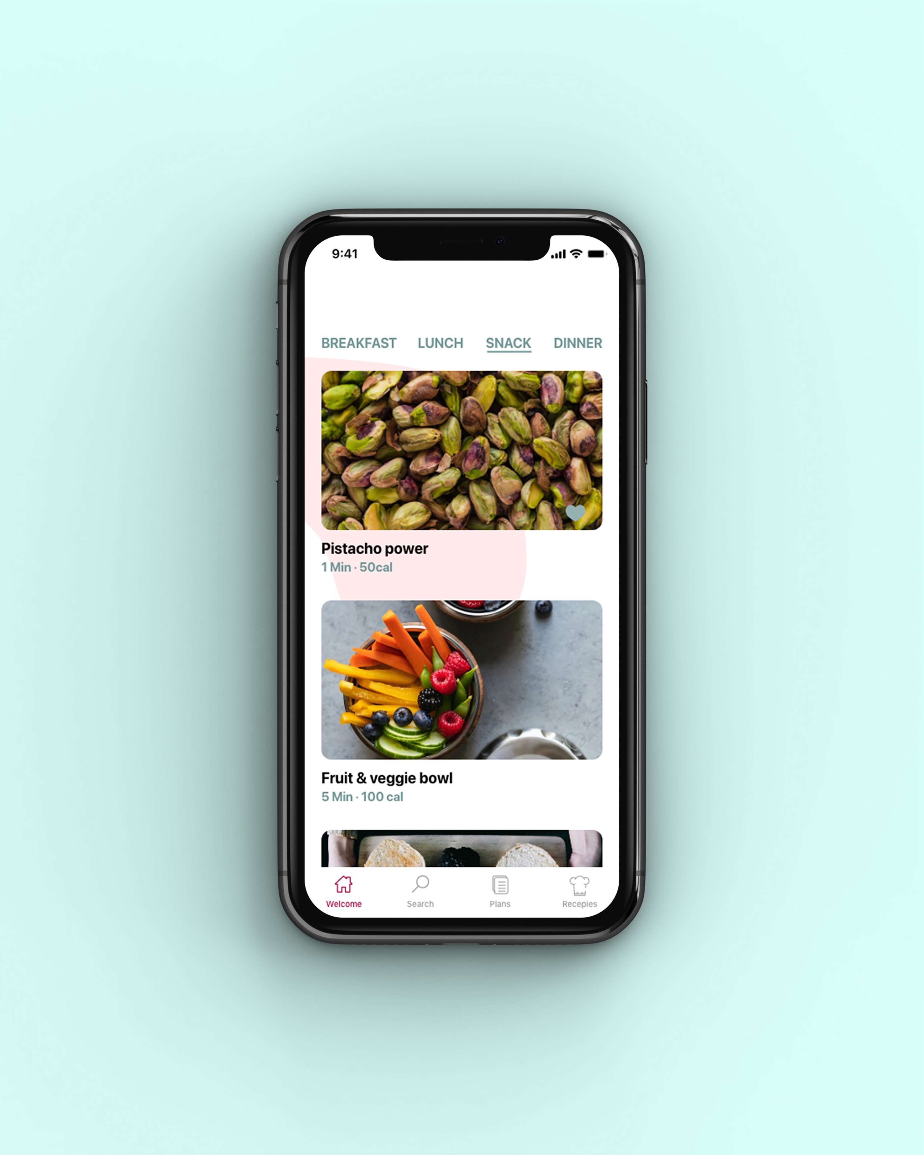 Food4Week app by Marta Bescos