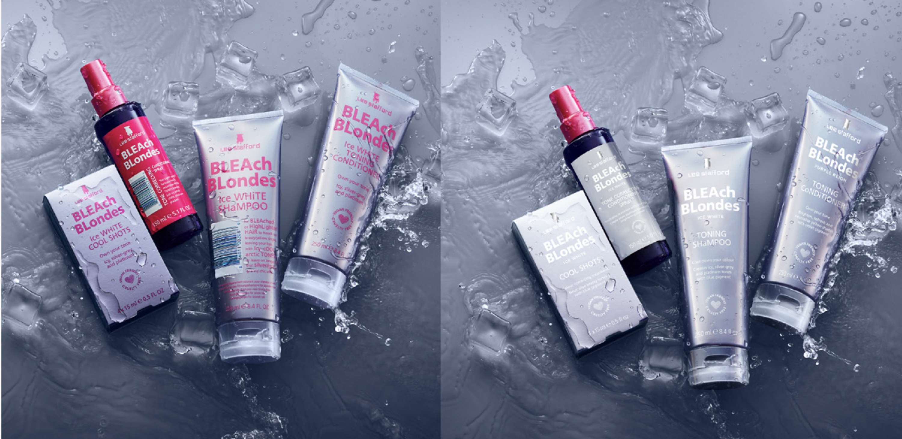 Lee Stafford Bleach Blondes - New Packaging Retouching by Heather Hamilton Saunders