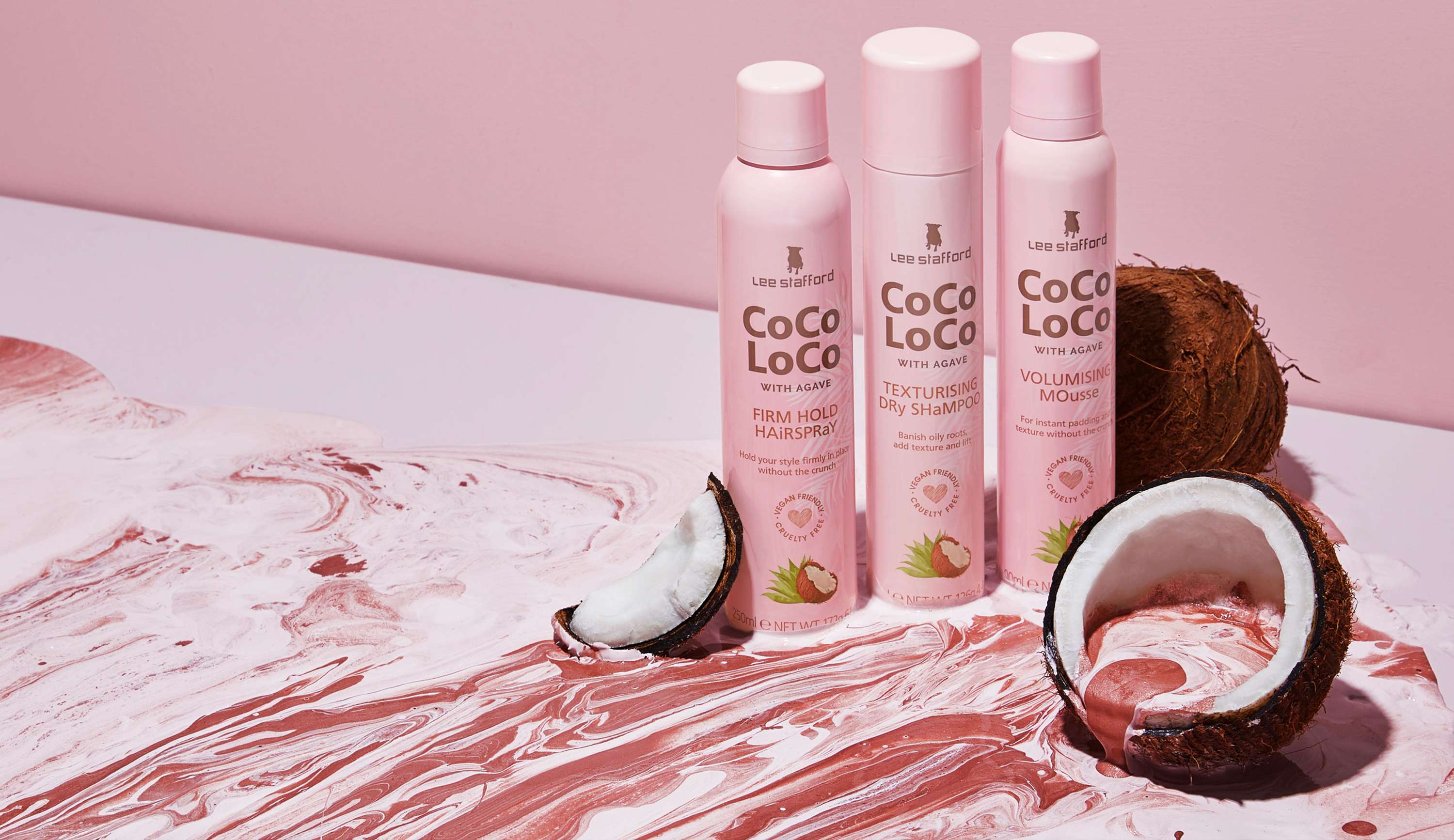 Lee Stafford Coco Loco & Agave Campaign by Heather Hamilton Saunders