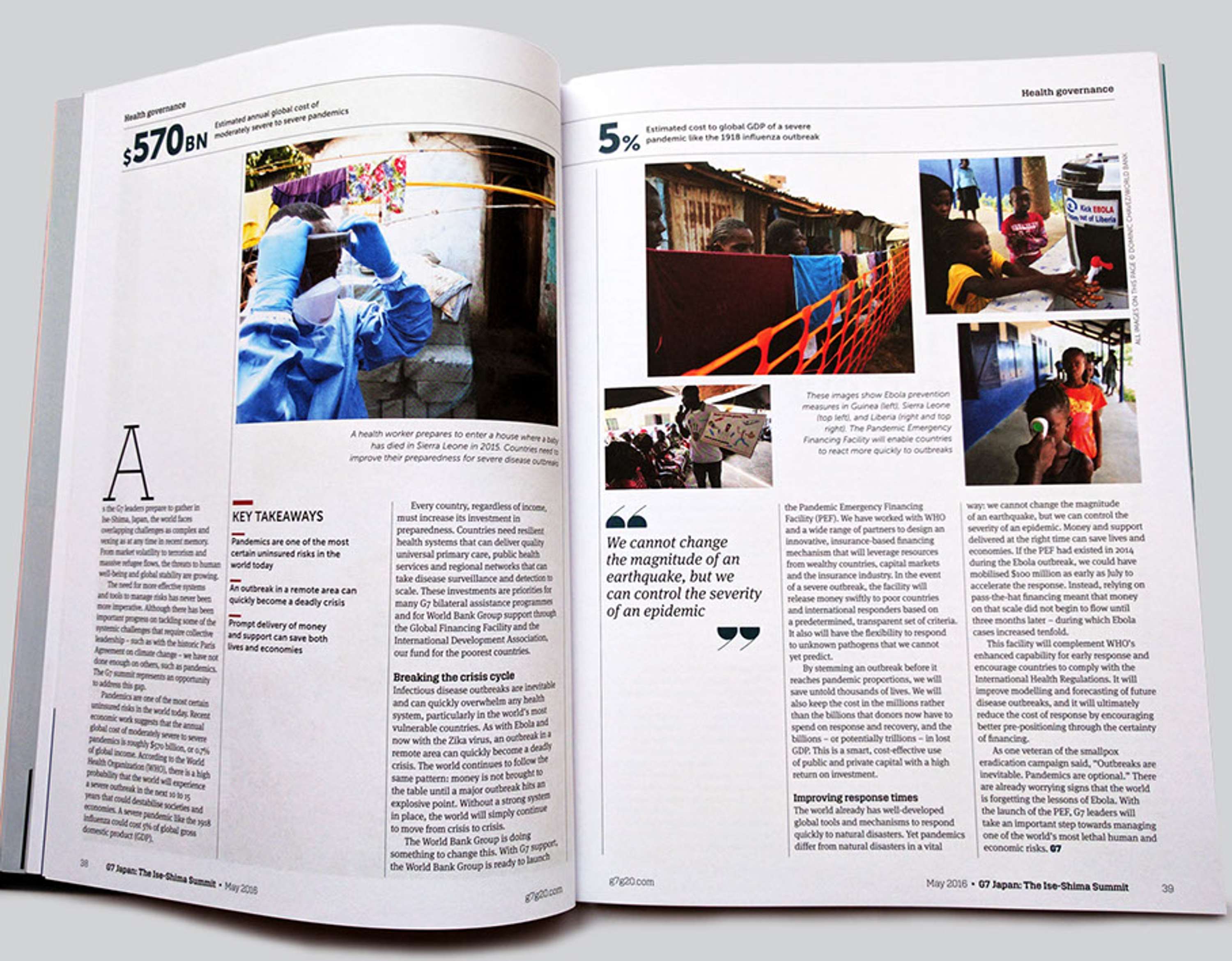 G7 & G20 Magazine by Ross Ellis