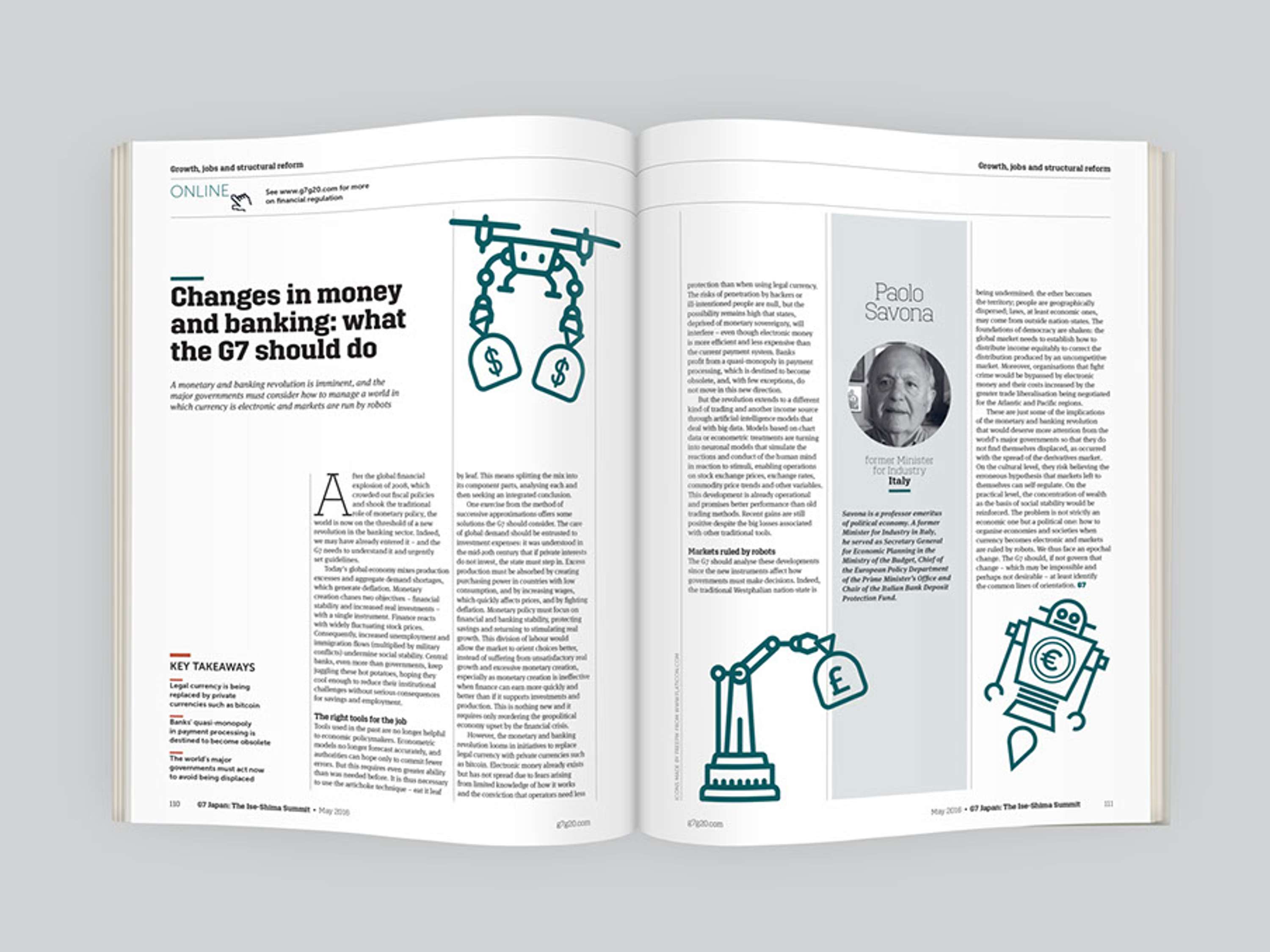 G7 & G20 Magazine by Ross Ellis
