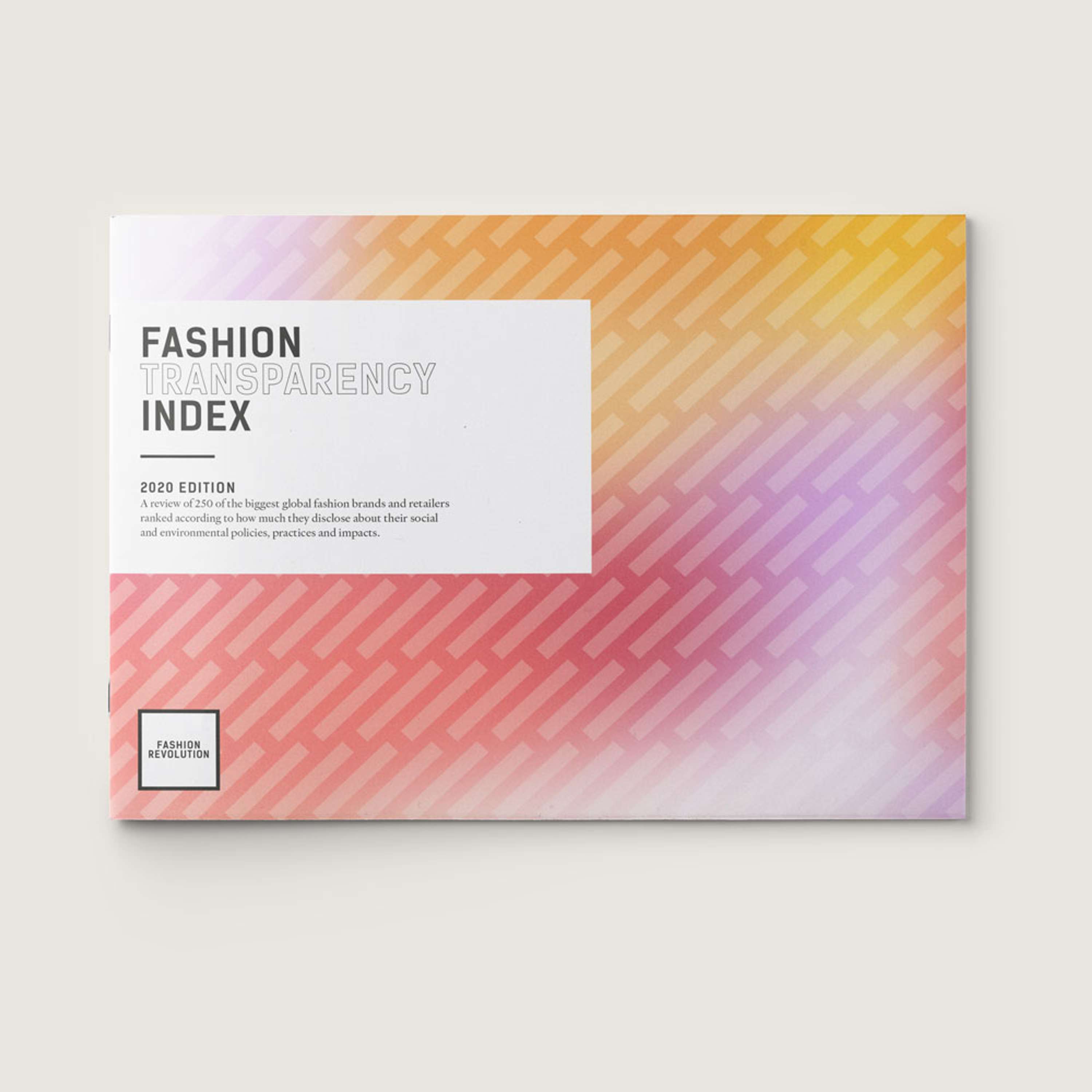 Fashion Transparency Index 2020 by Sienna Somers
