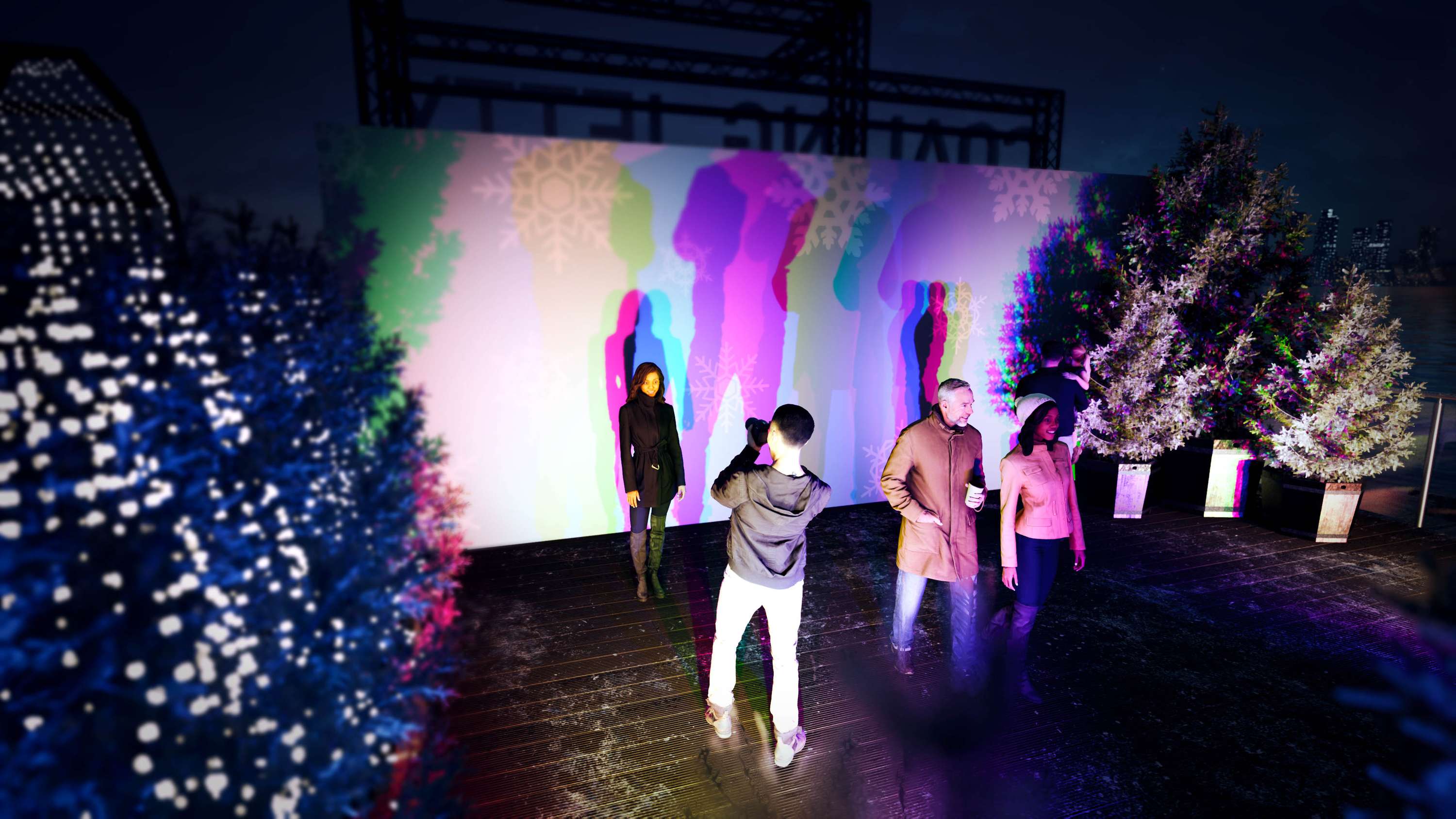 CHRISTMAS ON THE JETTY by Hollie Jackson