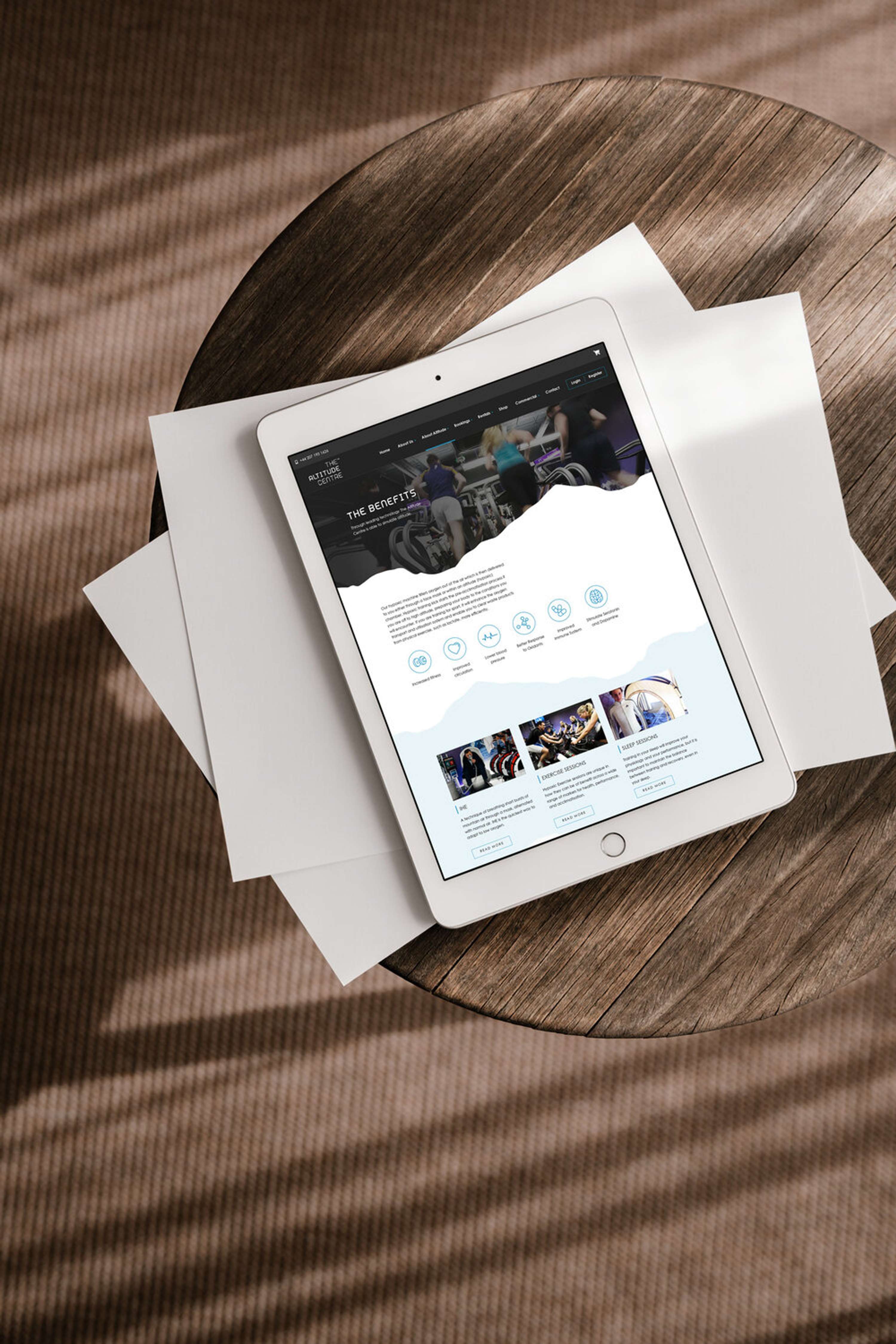The Altitude Centre - Website Design and Build in WordPress by Ruby Ellis