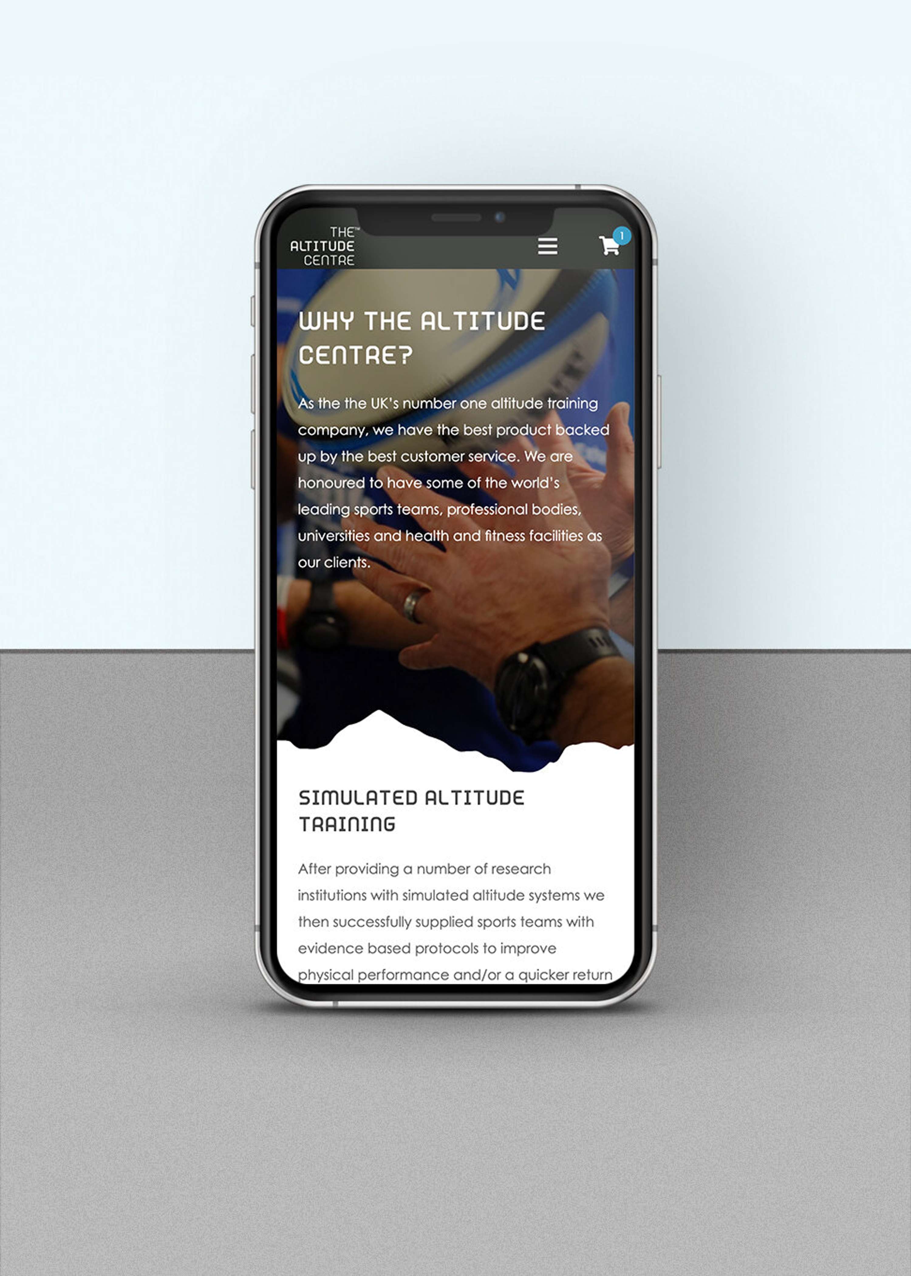 The Altitude Centre - Website Design and Build in WordPress by Ruby Ellis