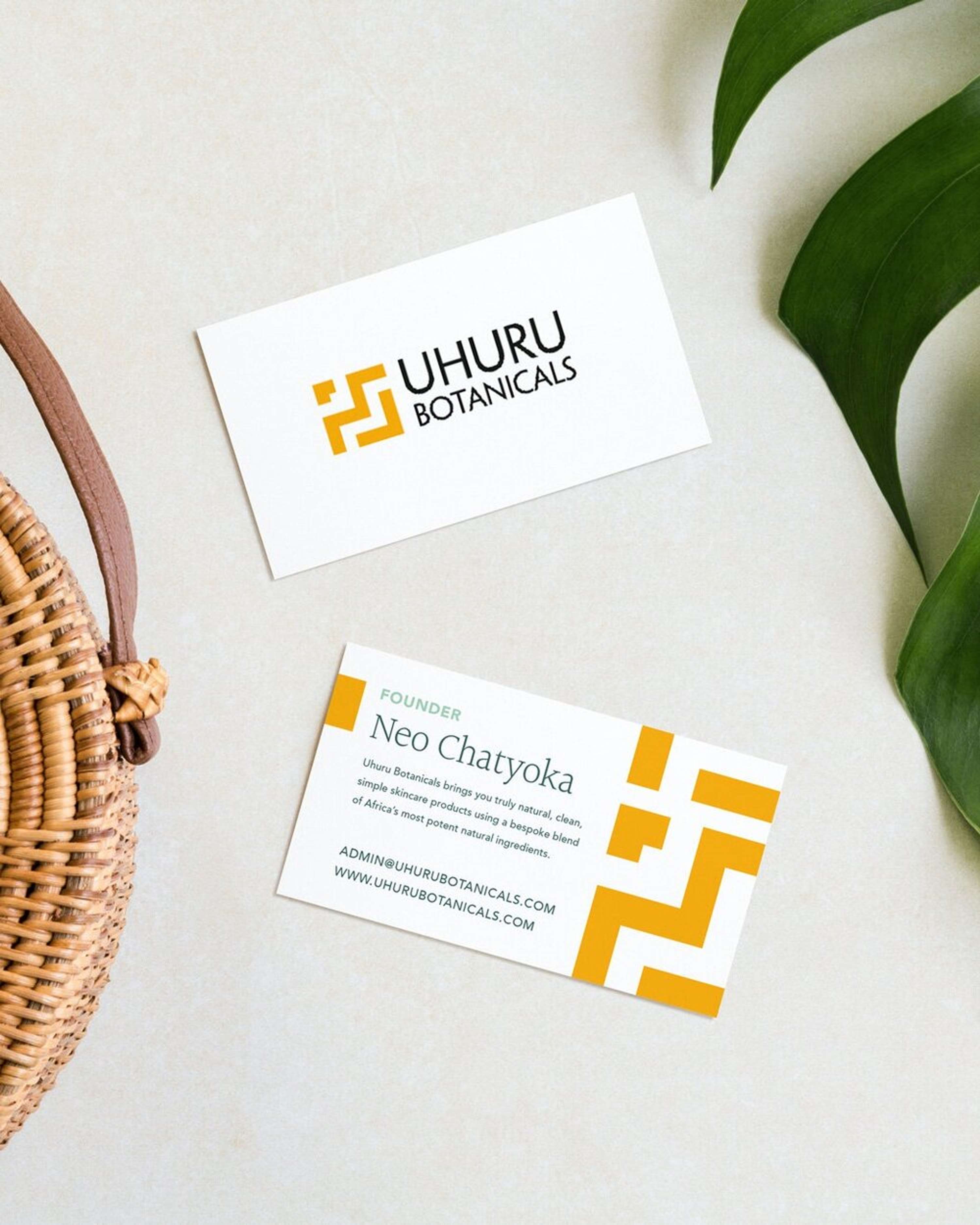 Uhuru Botanicals - Branding Bootcamp by Ruby Ellis