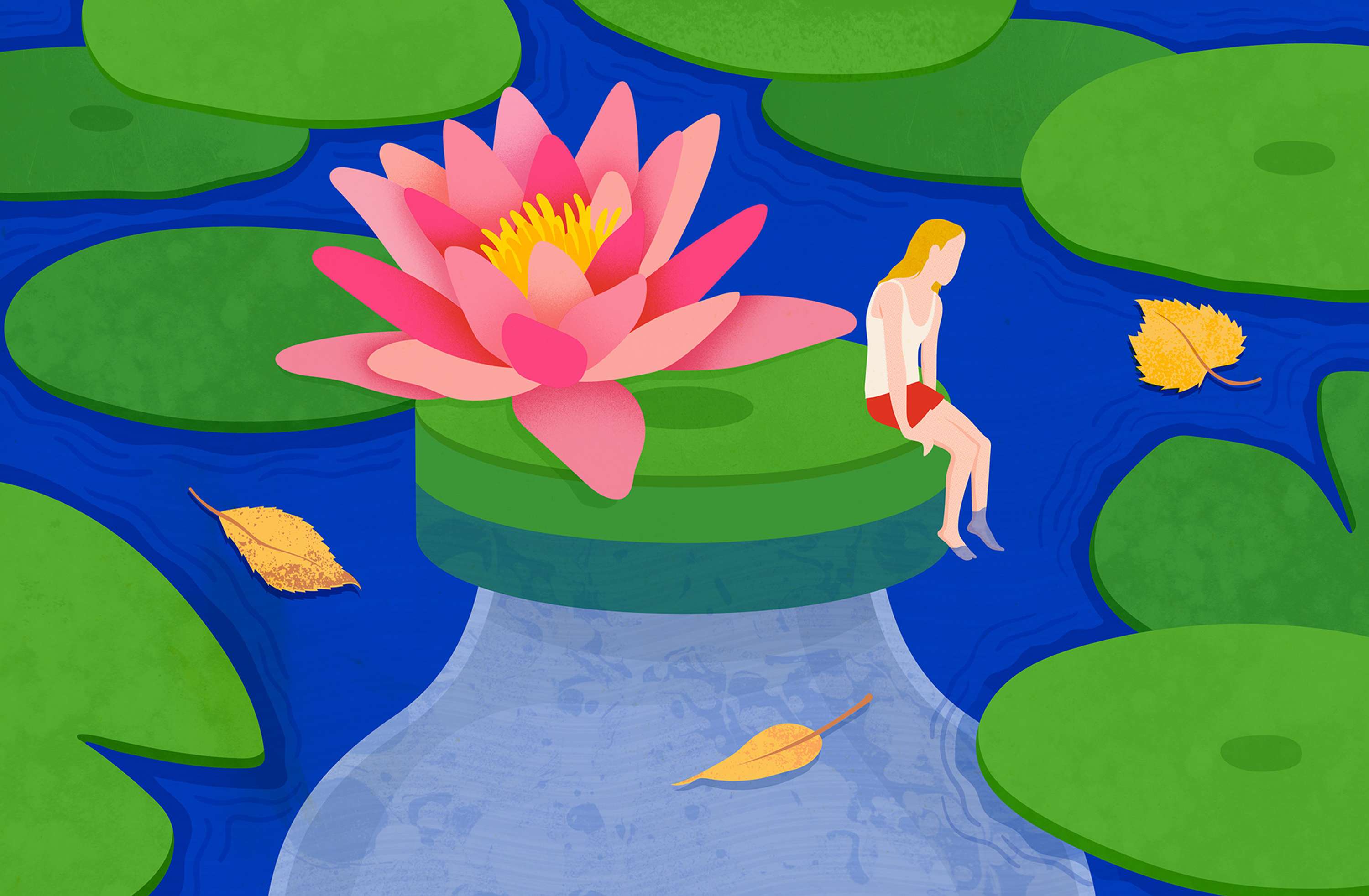 Various editorial illustrations made this year by Mitch Blunt