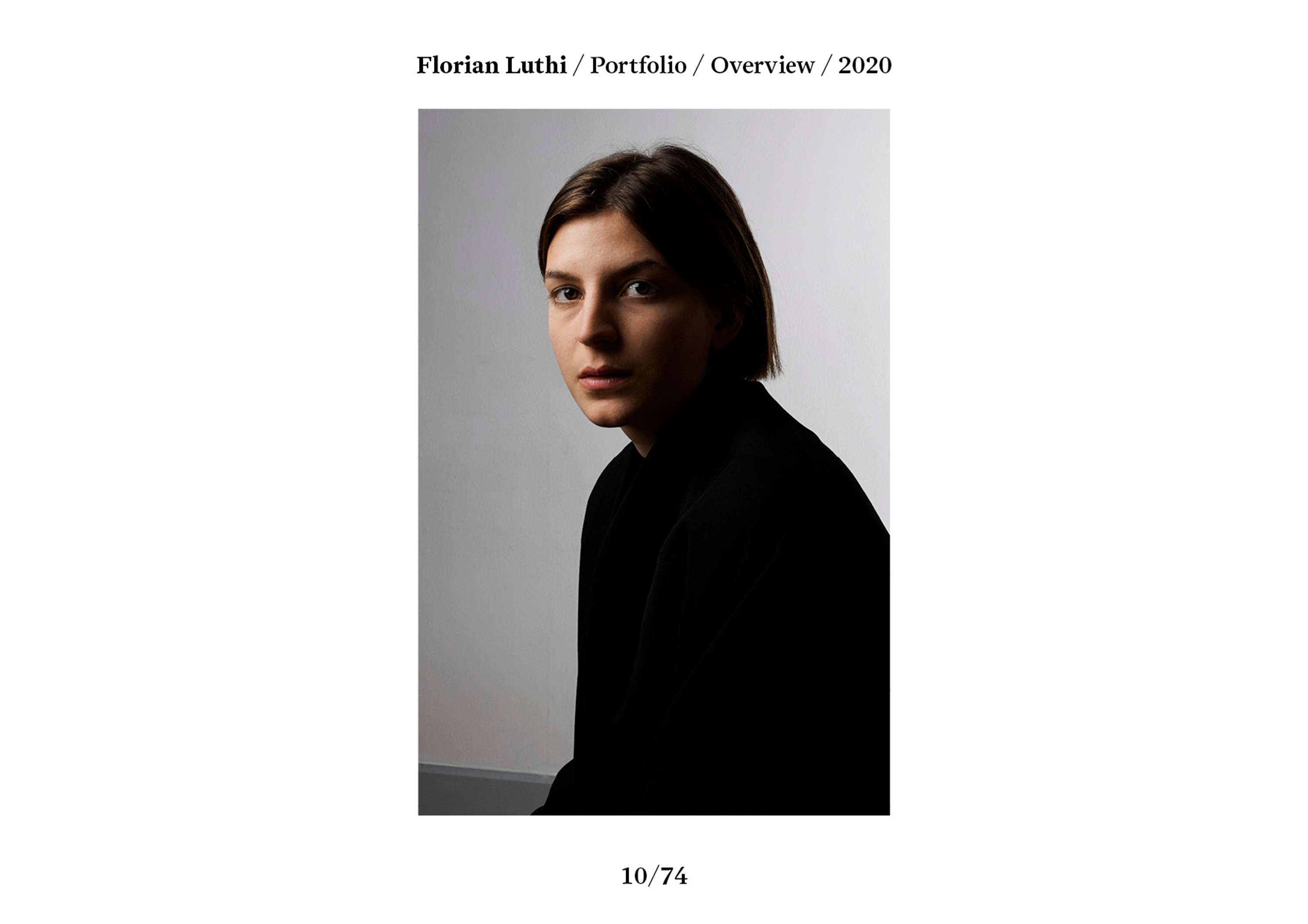 Florian Luthi / Portfolio 2020 by Florian Luthi