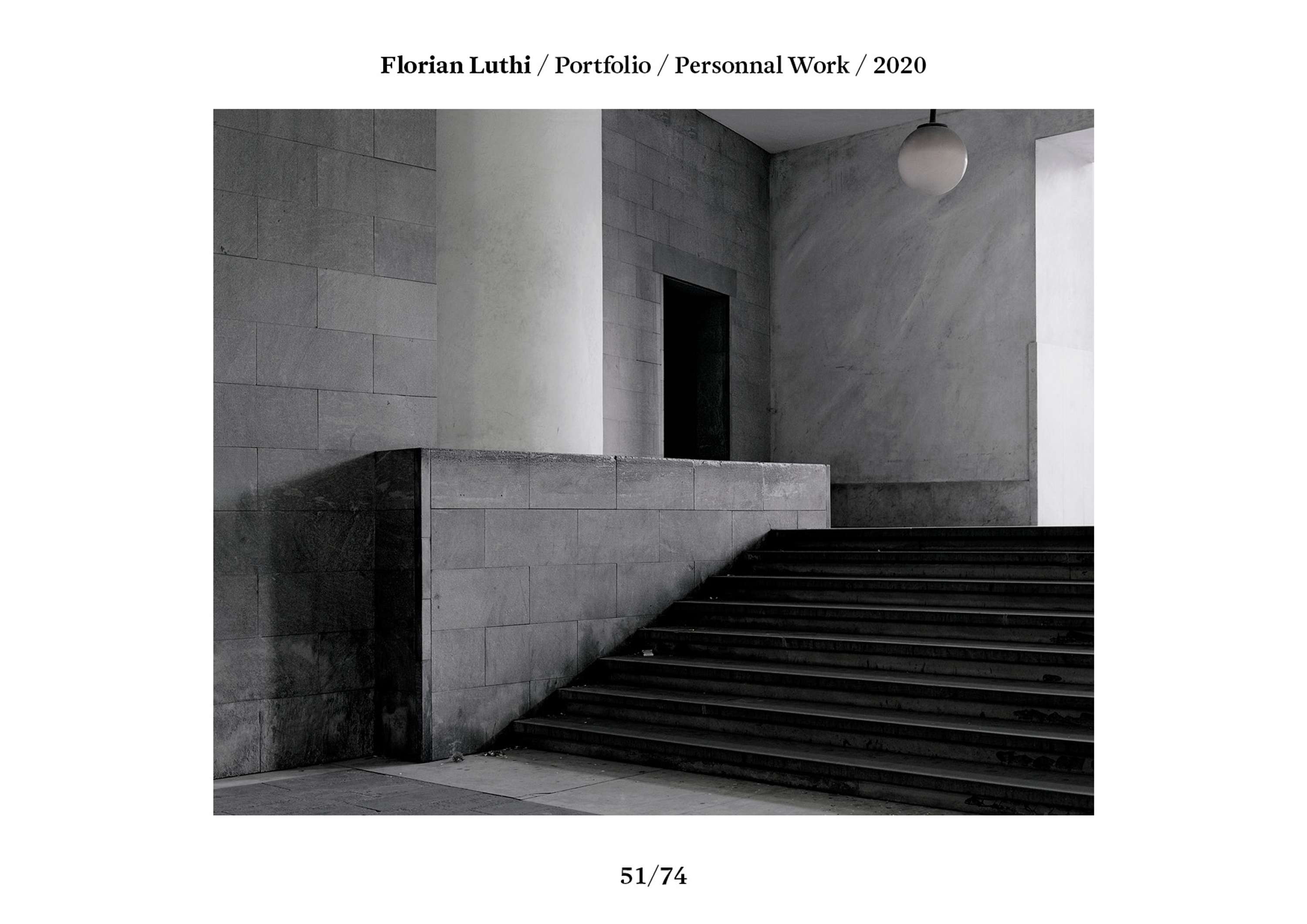 Florian Luthi / Portfolio 2020 by Florian Luthi