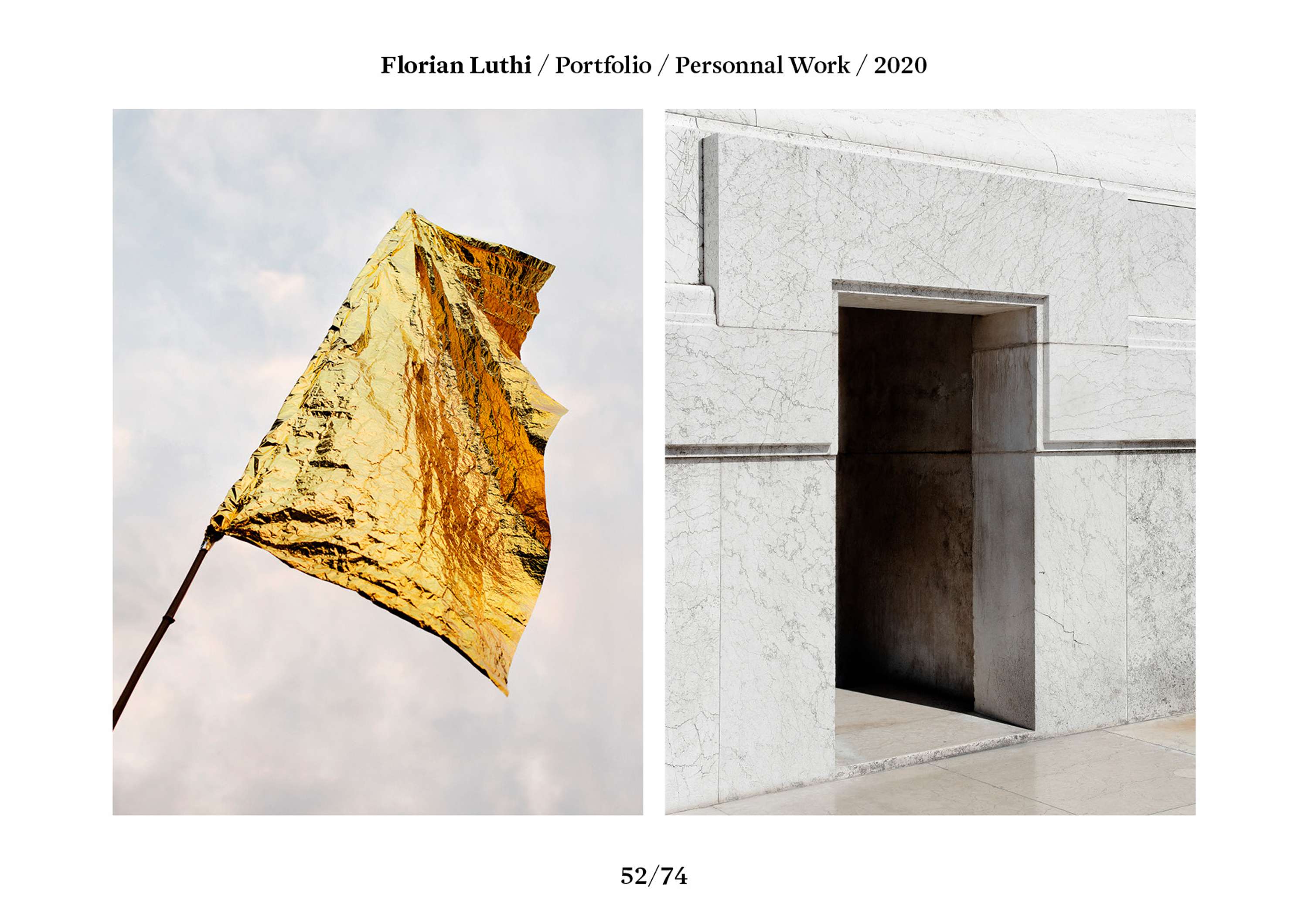 Florian Luthi / Portfolio 2020 by Florian Luthi