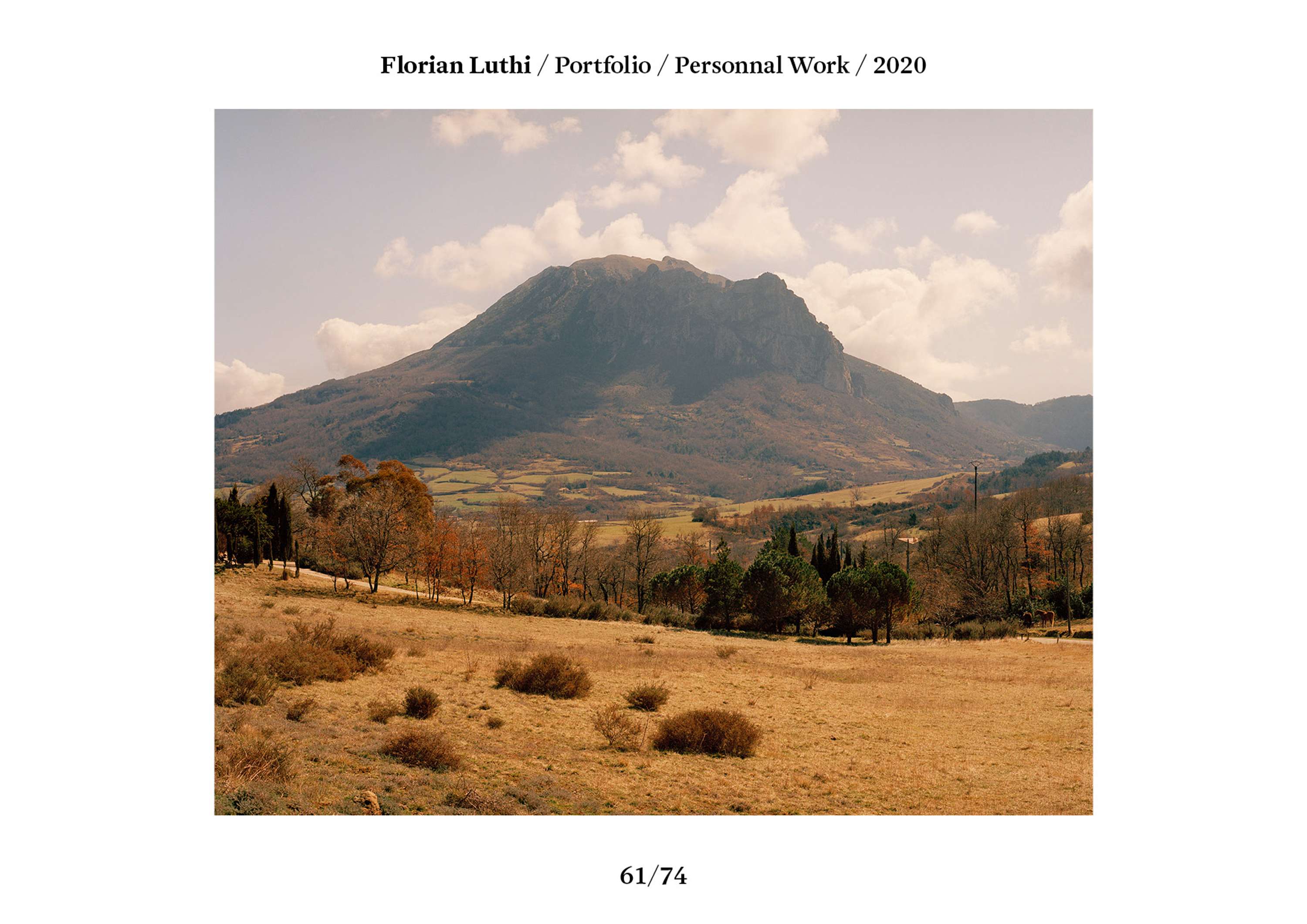 Florian Luthi / Portfolio 2020 by Florian Luthi