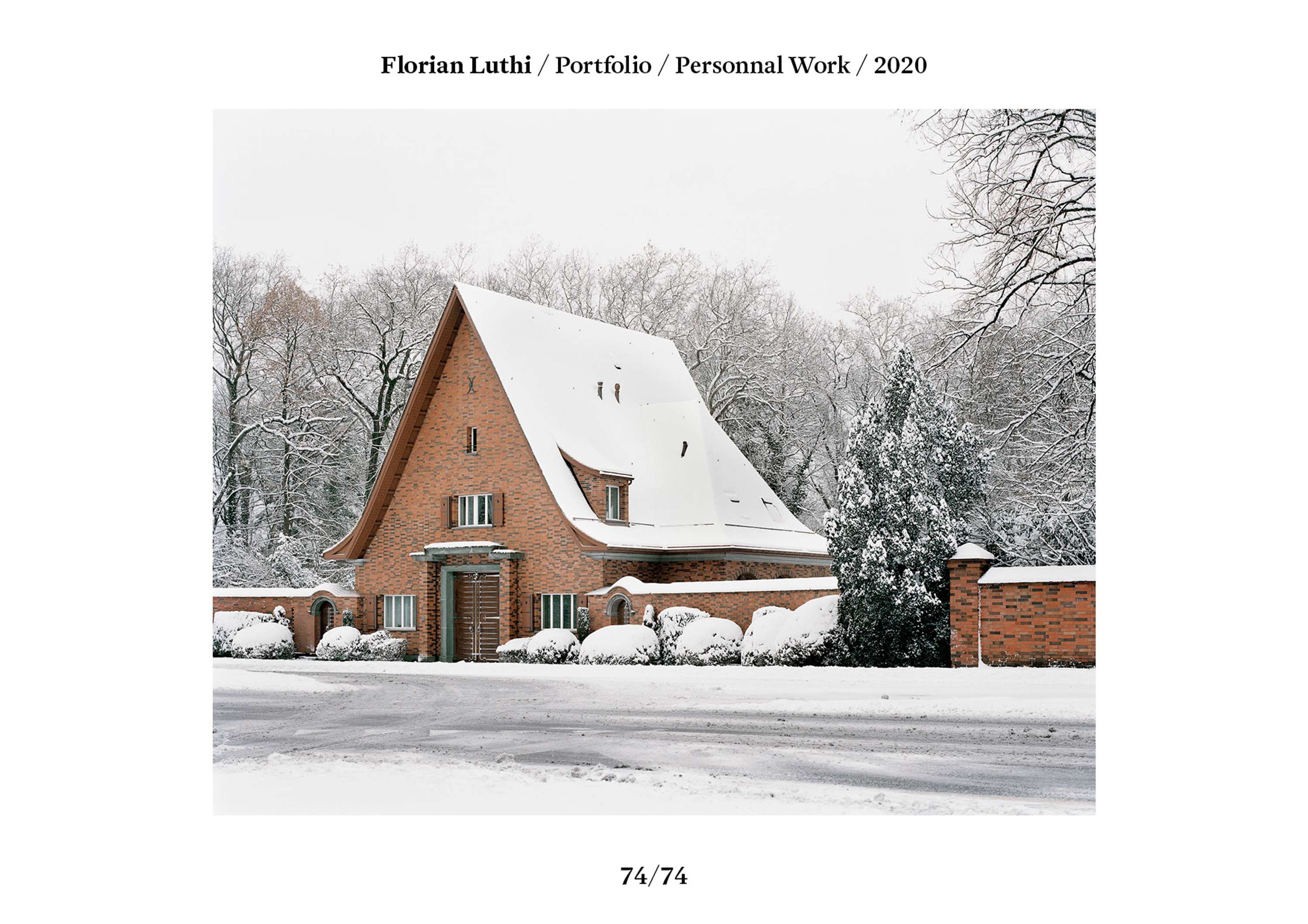 Florian Luthi / Portfolio 2020 by Florian Luthi