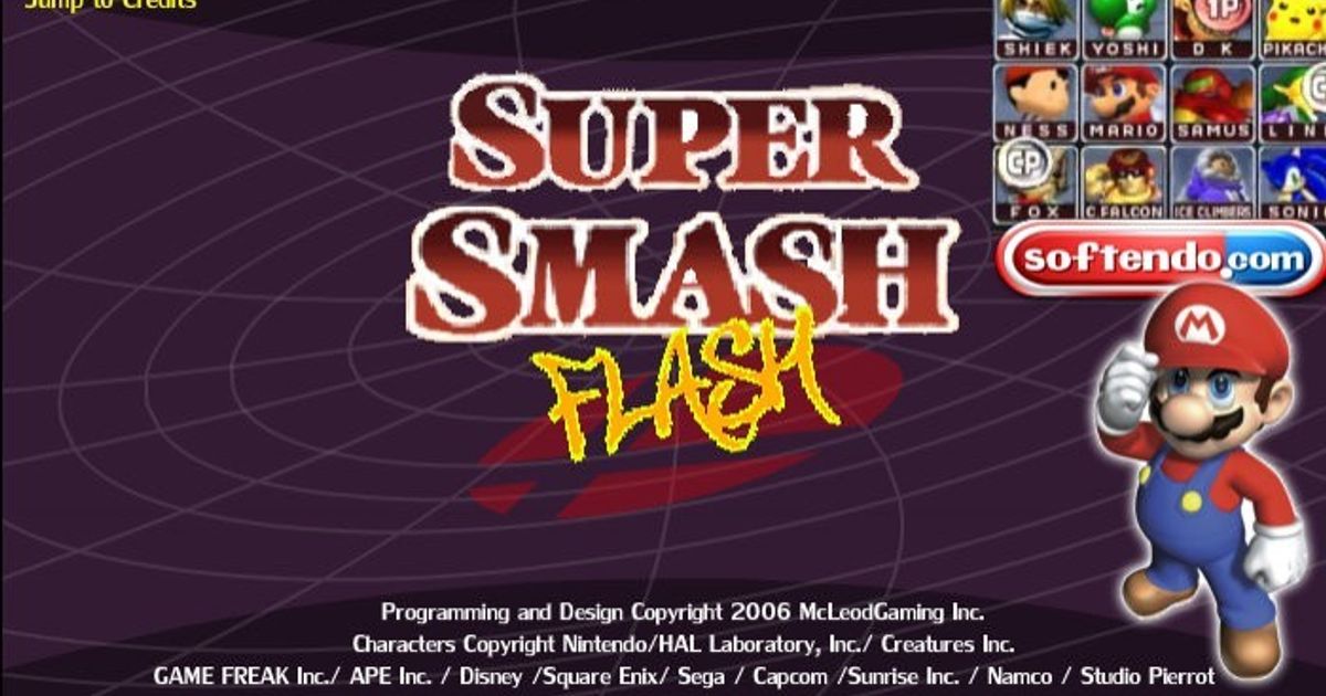 Super Smash Flash Unblocked The Dots