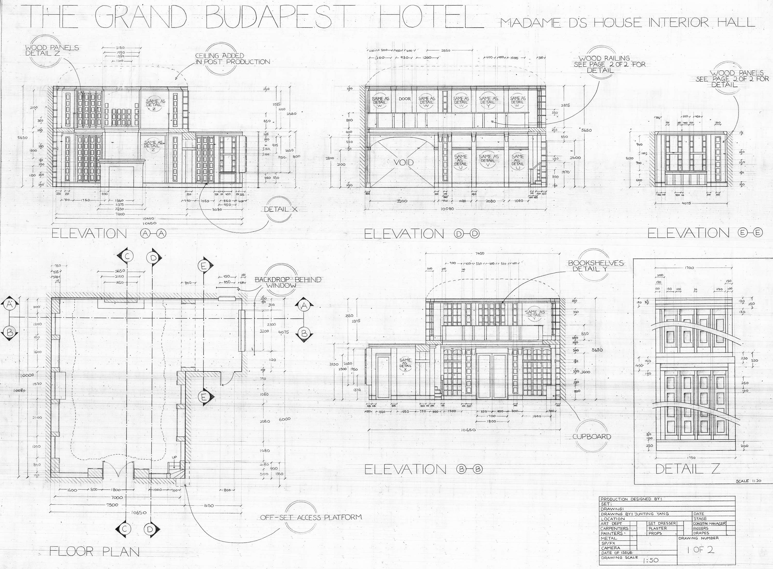 Watch Architect Breaks Down Details of “The Grand Budapest Hotel, The  Blueprint Show