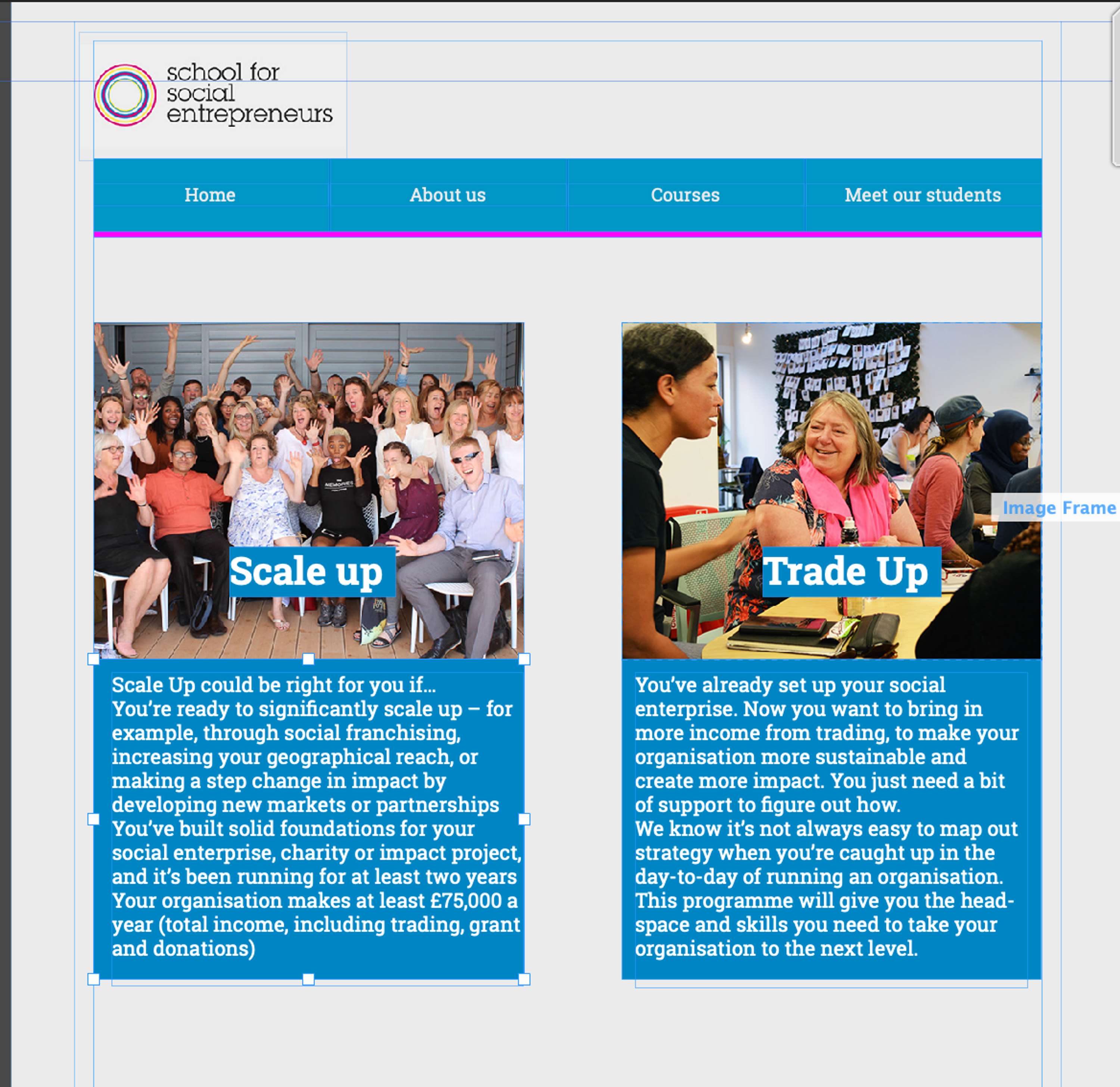 Website for SSE by Reema Al-faqeeh