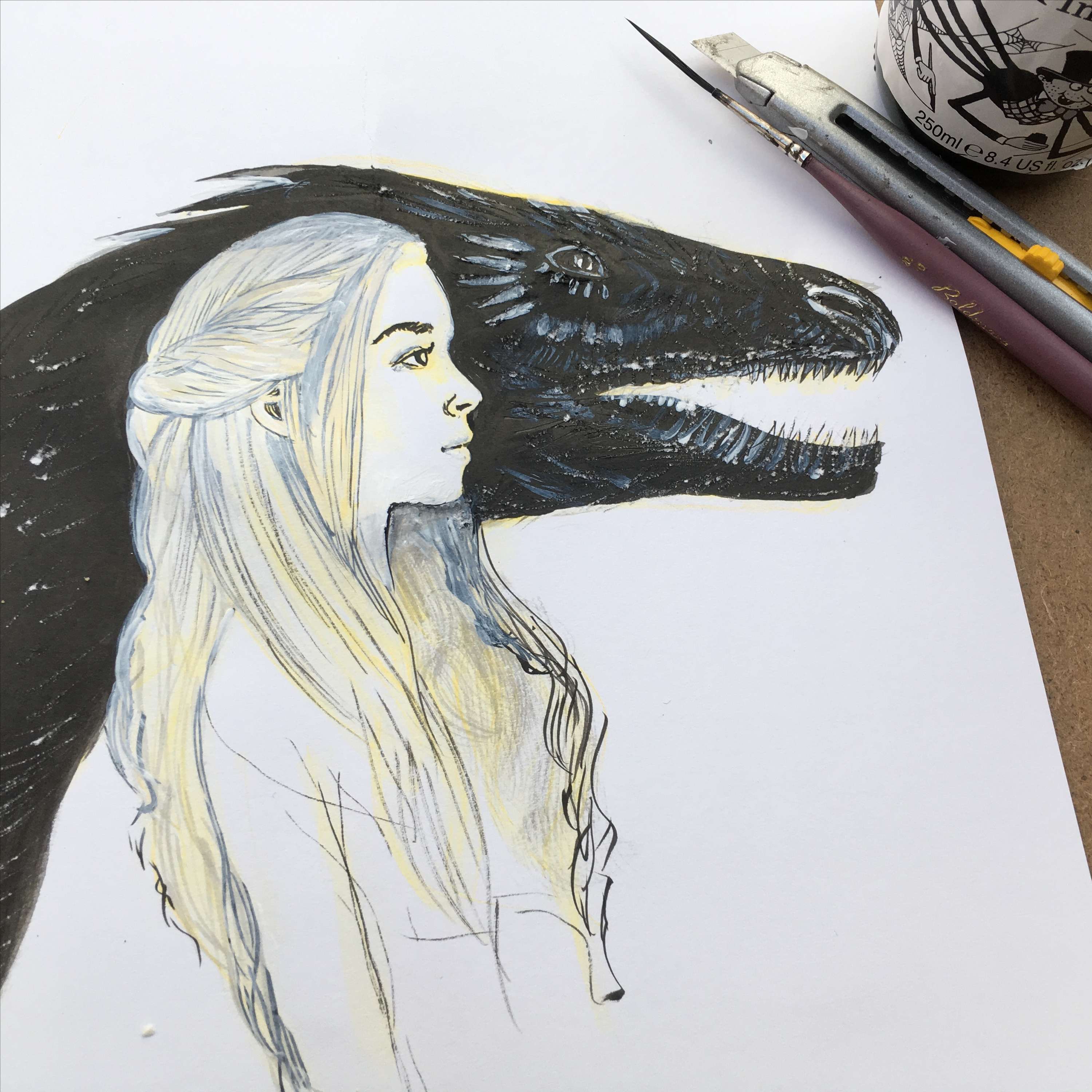 Ink illustrations by Shona Charlton