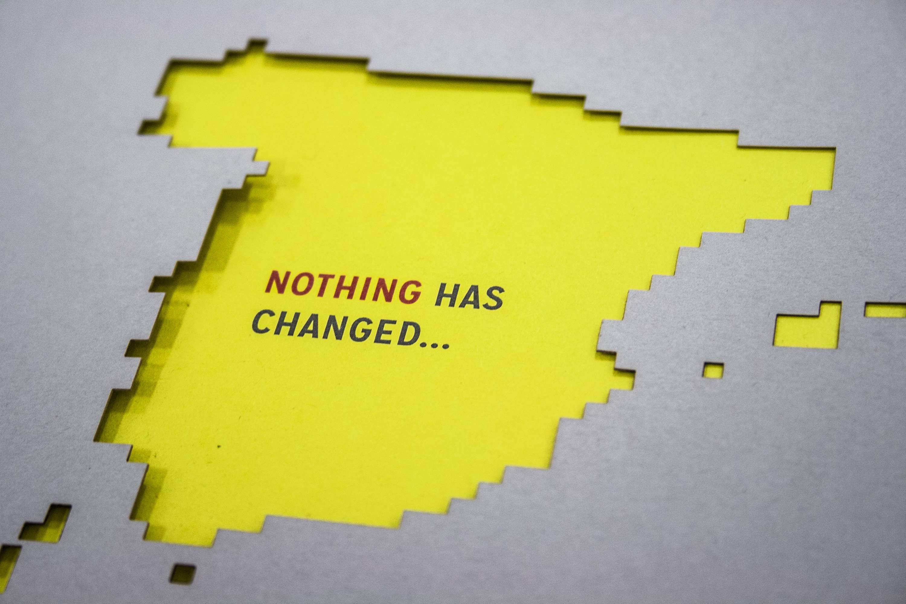 ‘Nothing has changed...’ by Sergi Coll Capitan