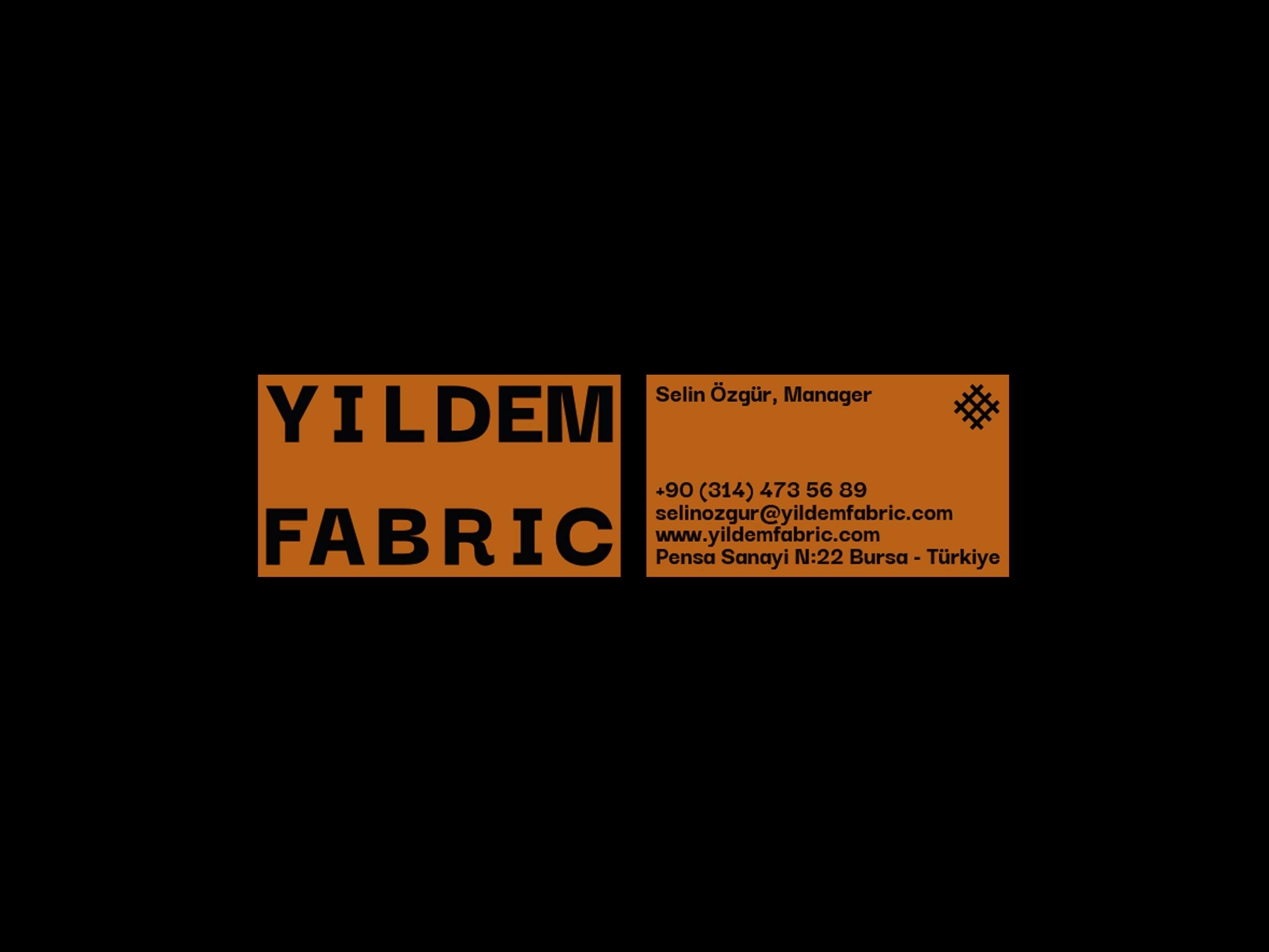 Yıldem Fabric Identity by Mehmet Kırlangıç