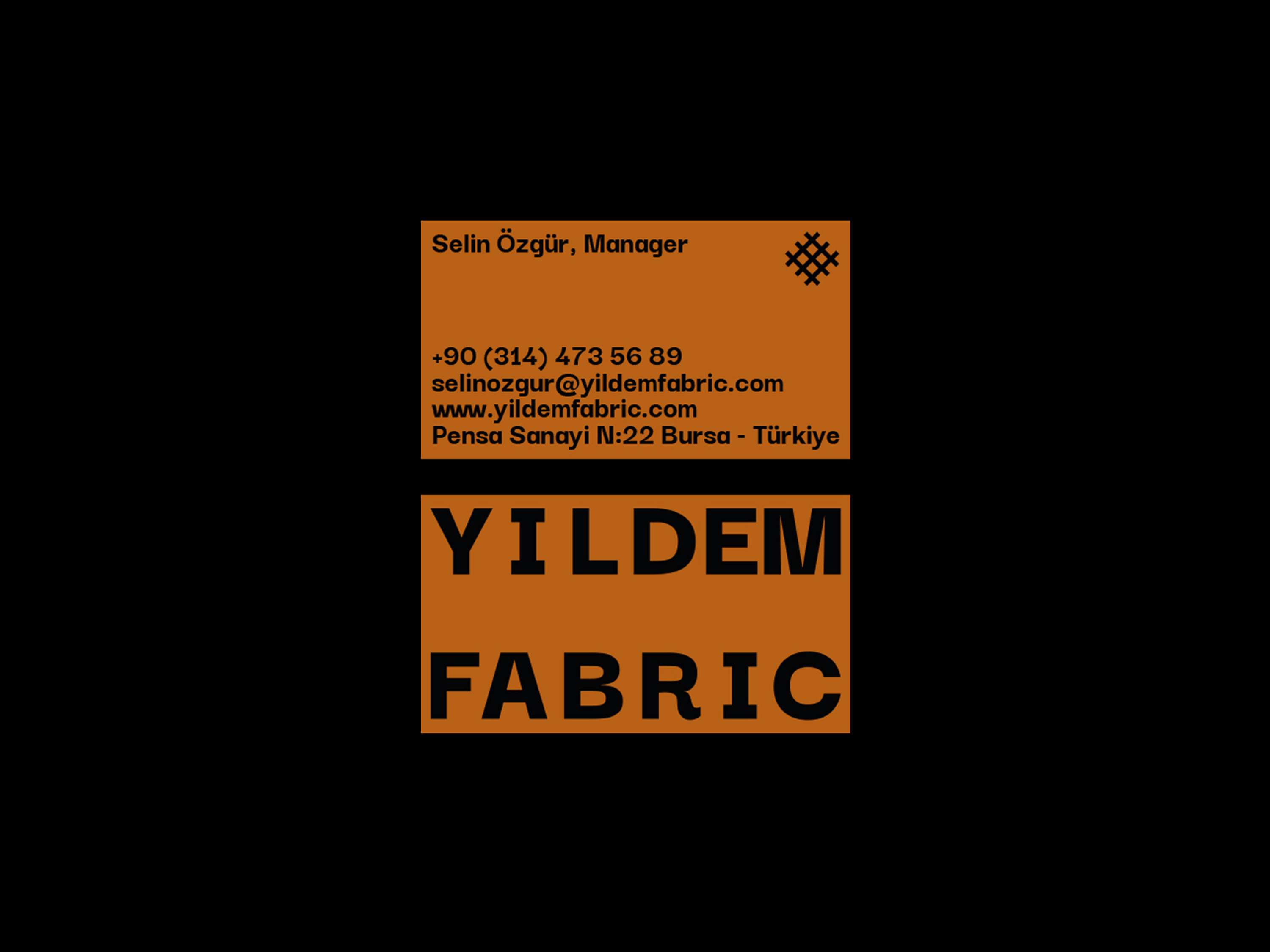 Yıldem Fabric Identity by Mehmet Kırlangıç