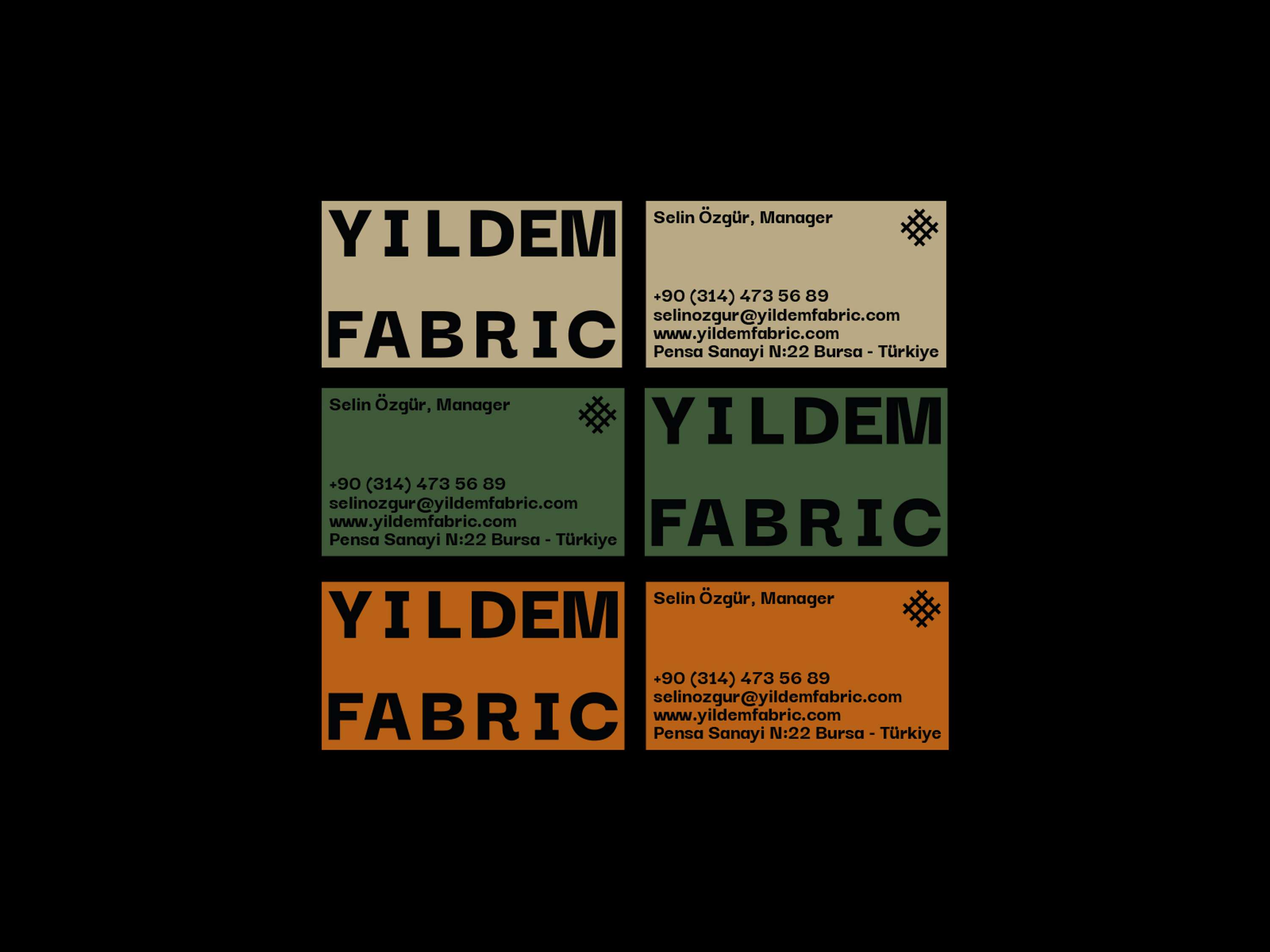 Yıldem Fabric Identity by Mehmet Kırlangıç