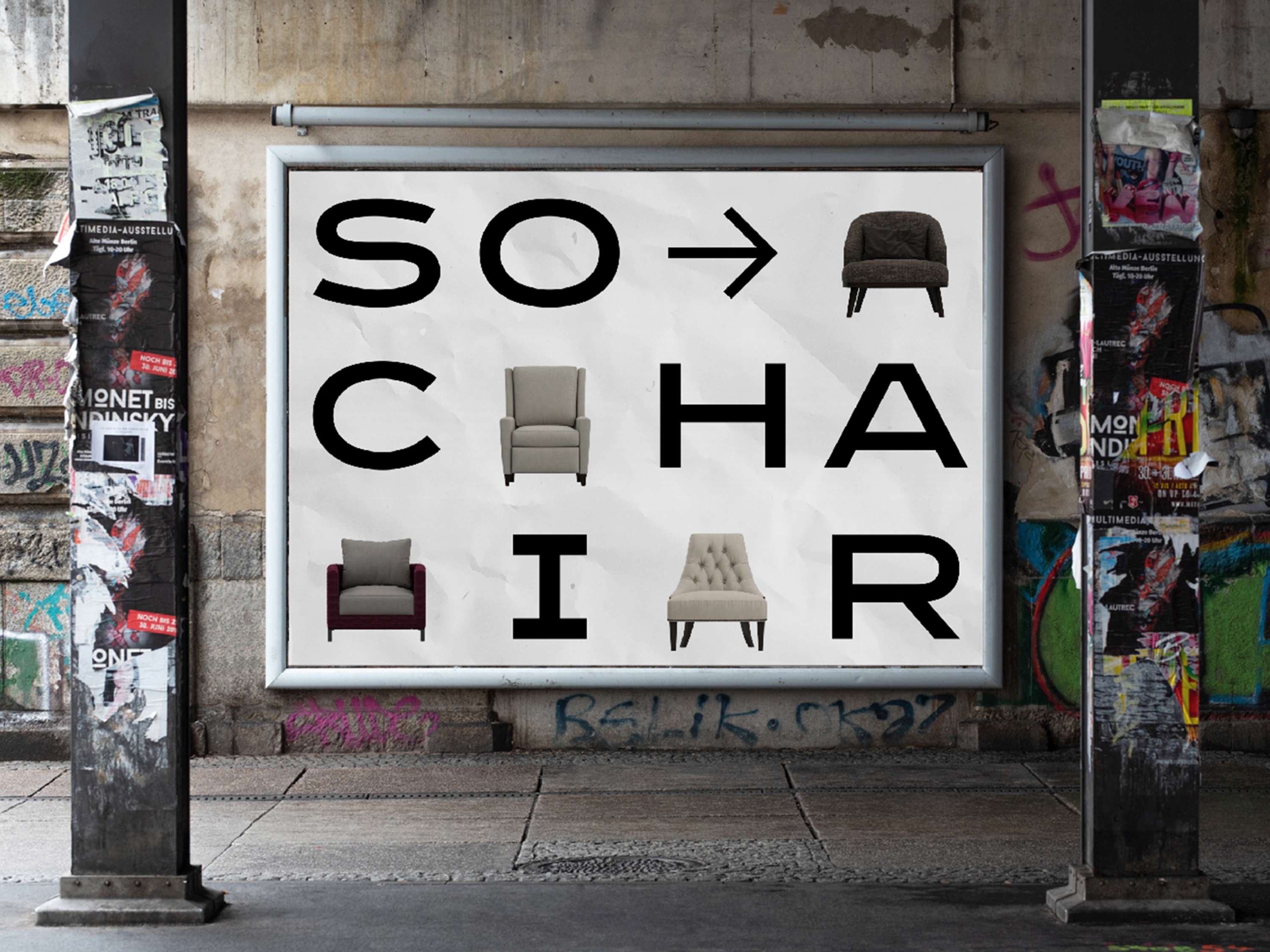 So Chair Branding by Mehmet Kırlangıç