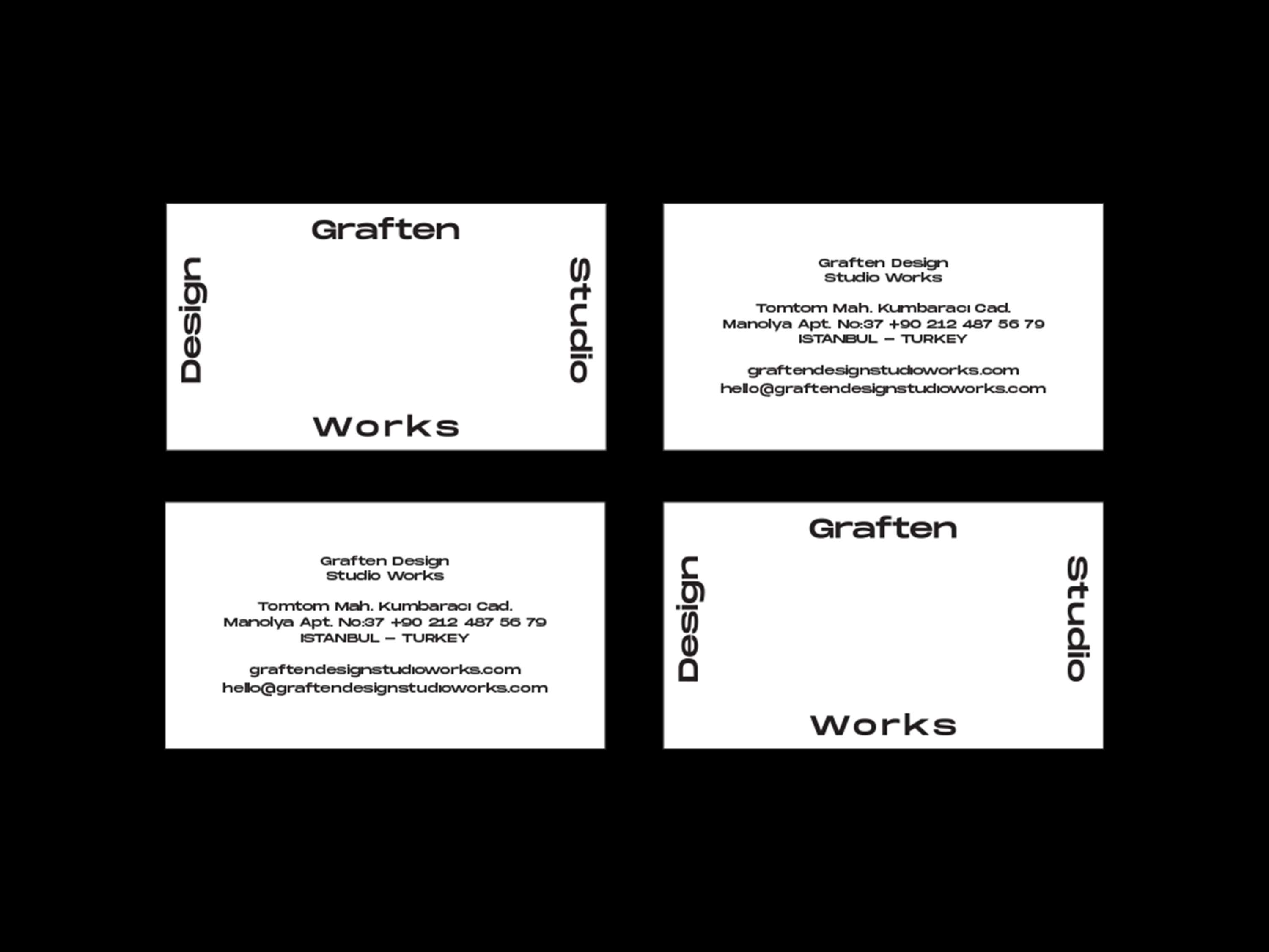 Graften Design Studio Works by Mehmet Kırlangıç