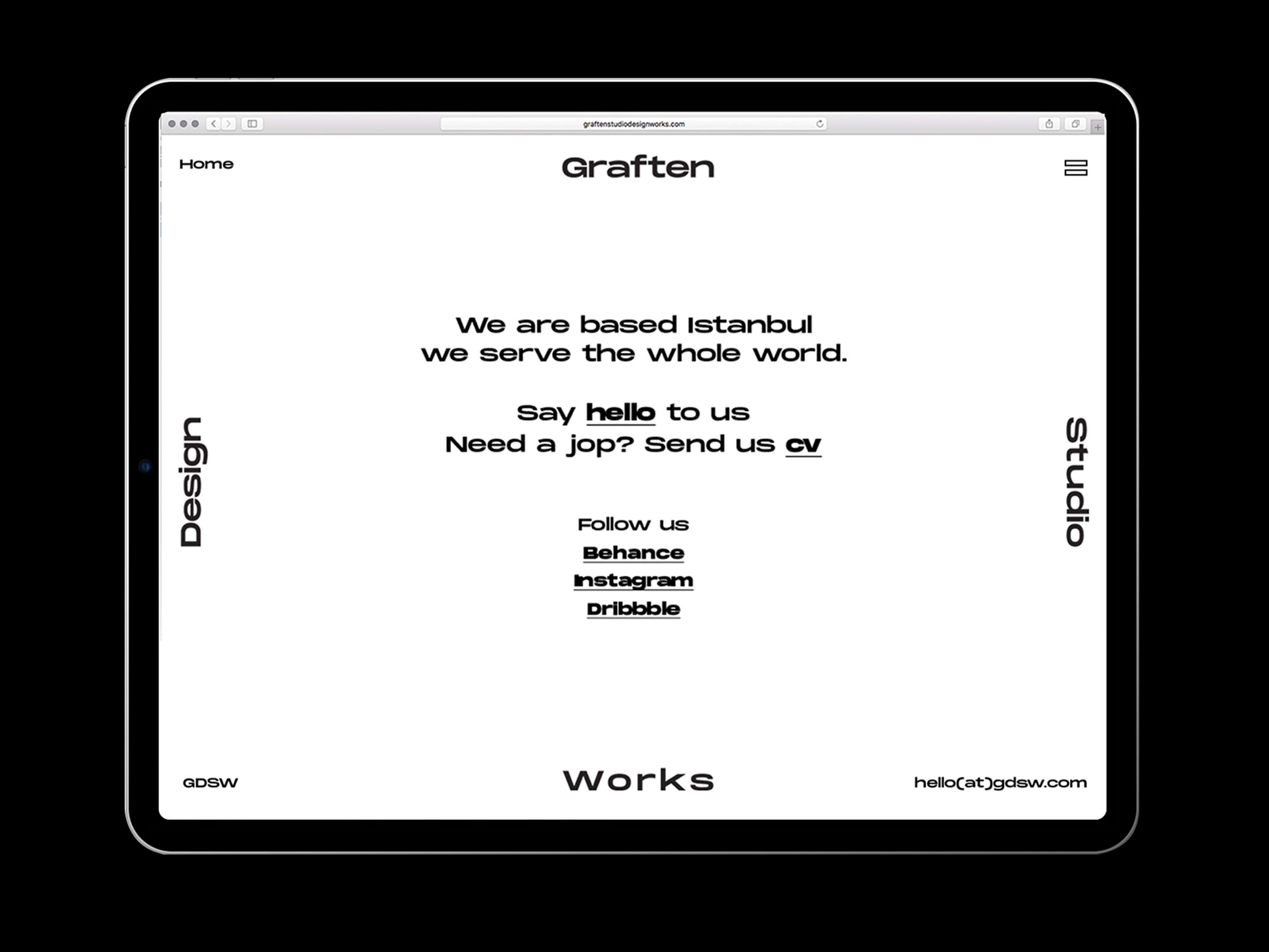 Graften Design Studio Works by Mehmet Kırlangıç