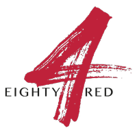 EIGHTY4RED logo