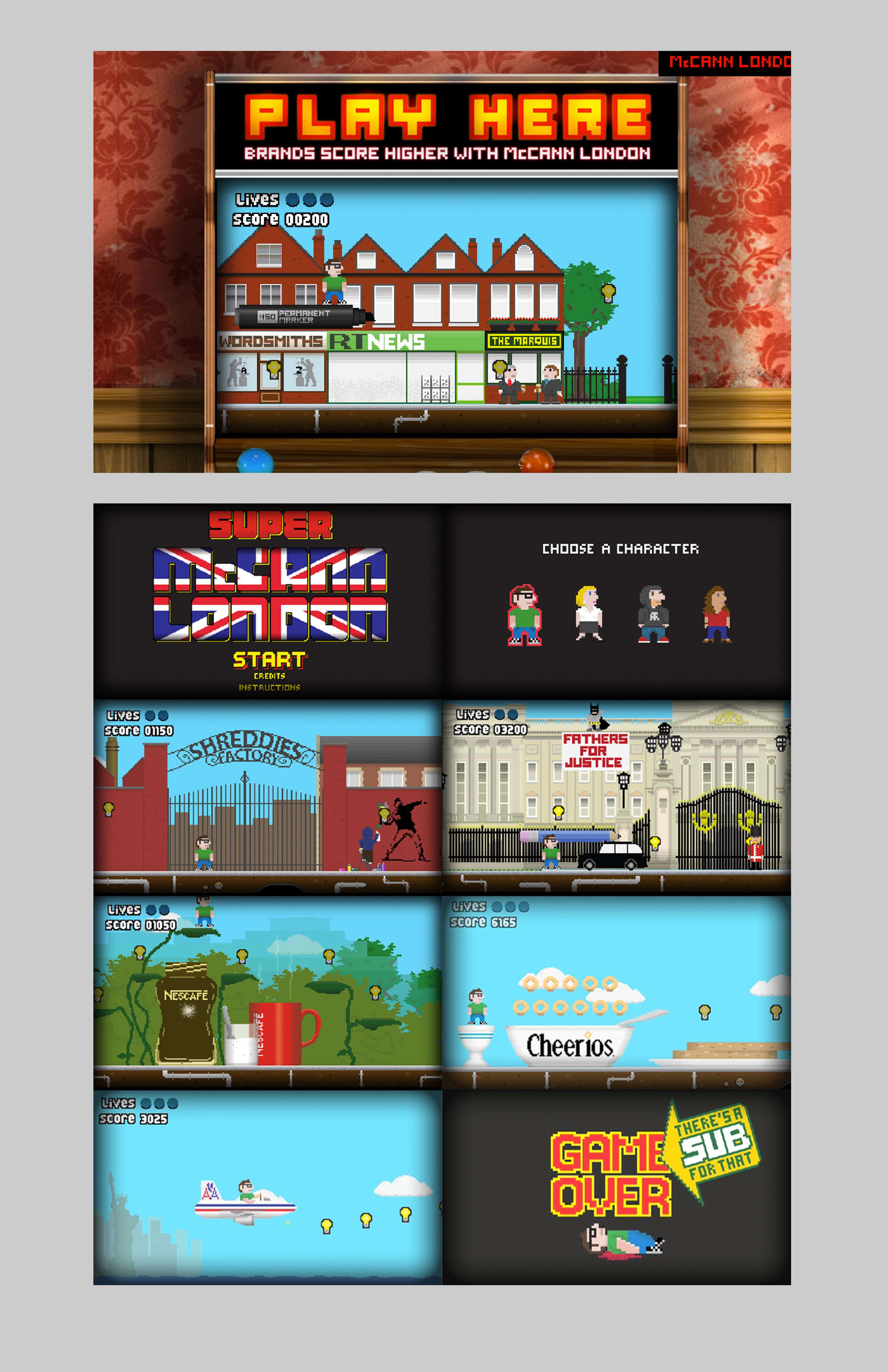 Super McCann Computer Game by Lewis Plummer