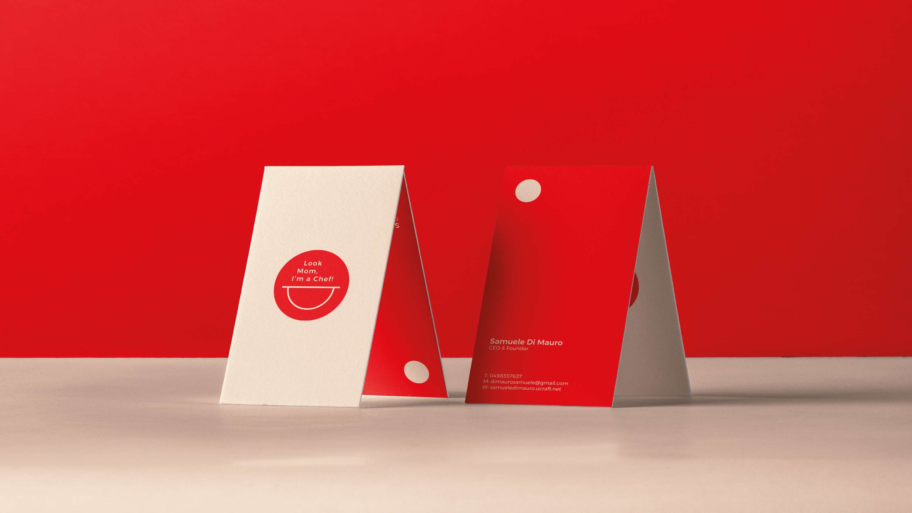UI/UX and Brand Identity — Look Mom, I'm a Chef! by Samuele Di Mauro