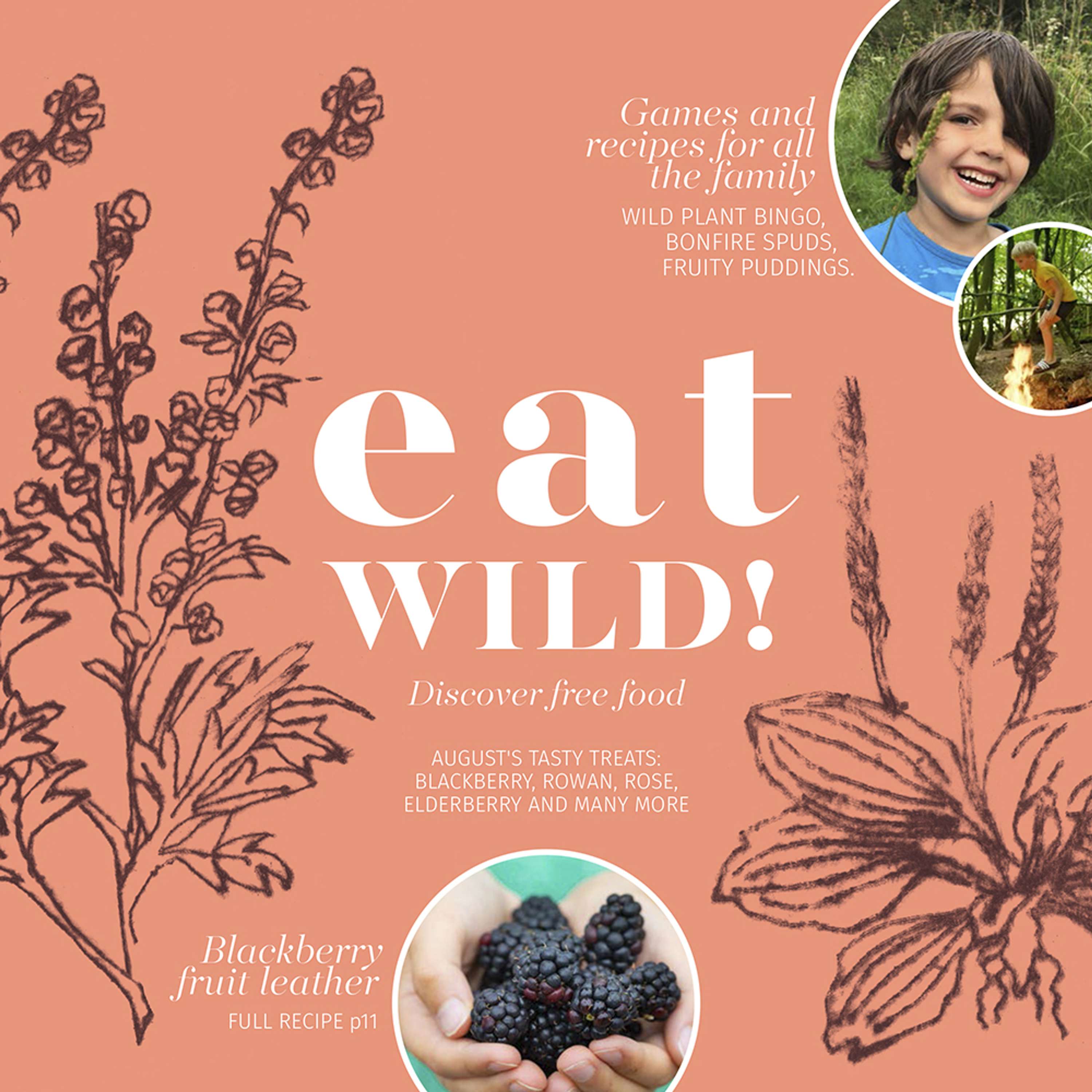 Foraging zine by Amanda Rigby