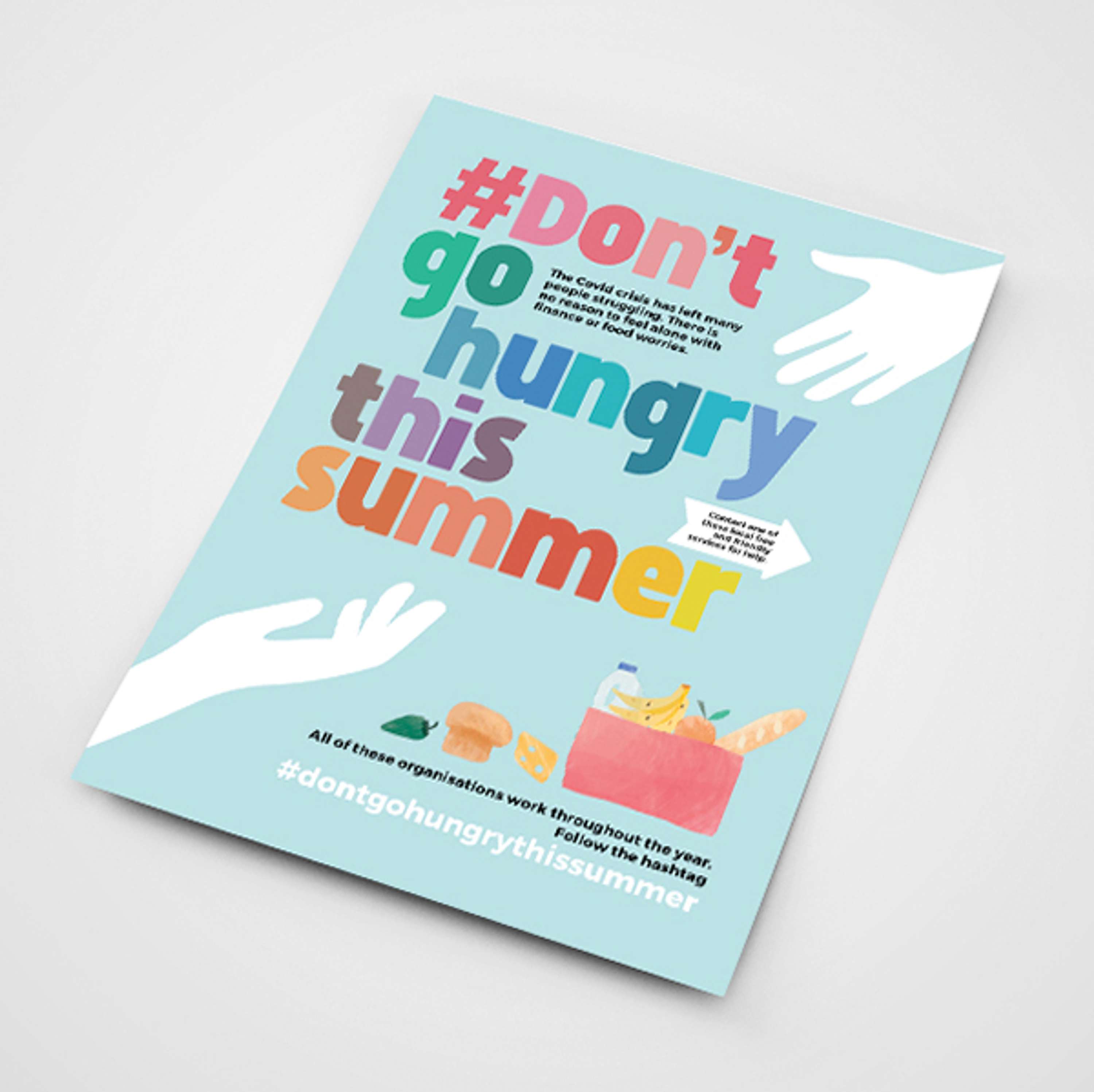 Leaflet with bespoke illustrations by Amanda Rigby