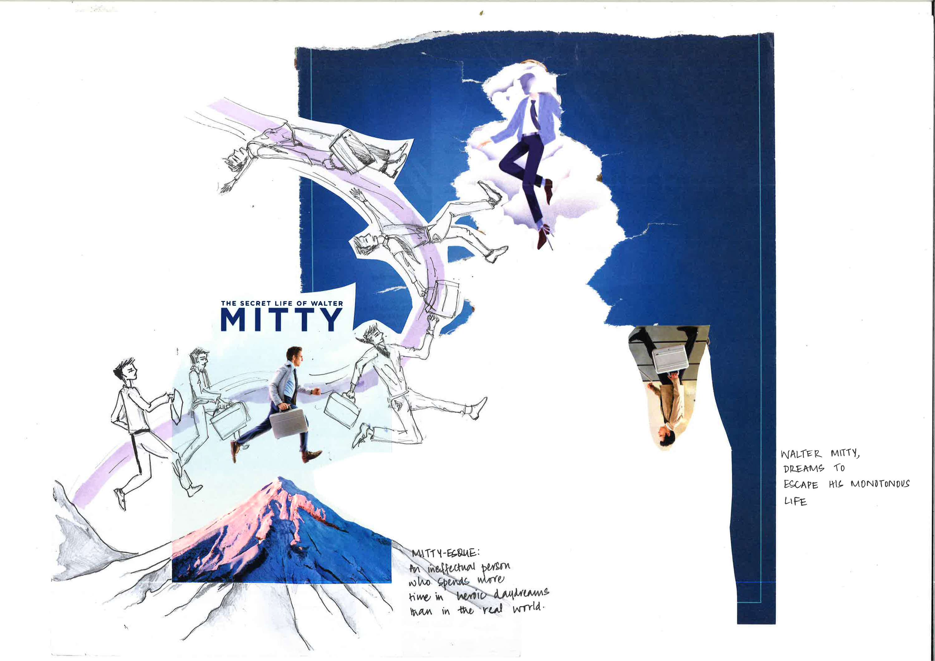 LCF  Term Project: Walter Mitty inspired Collection by Harshini Ramani