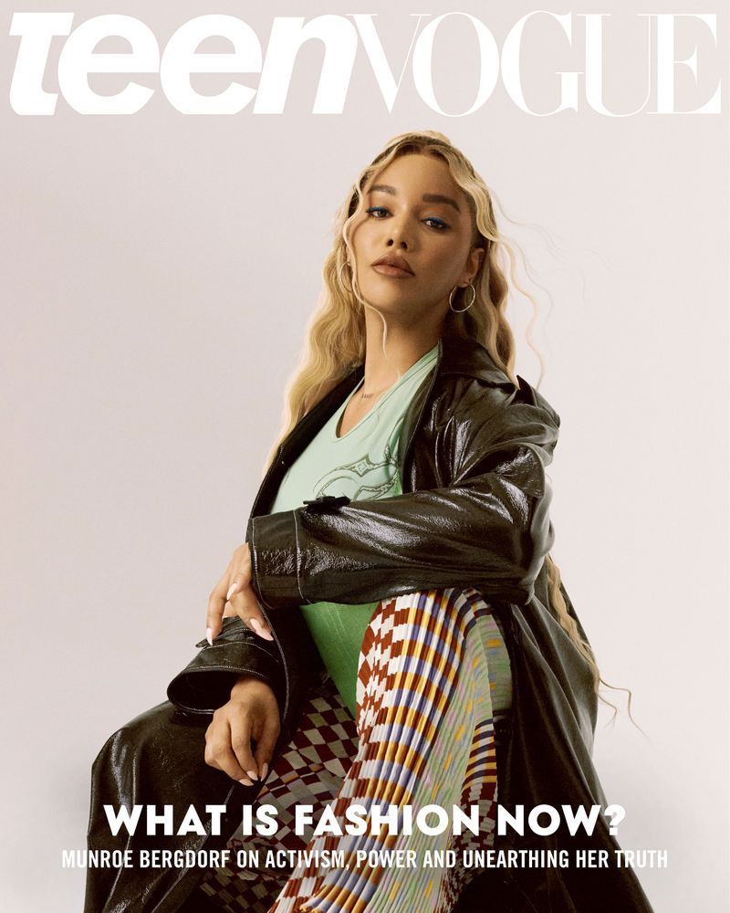 Teen Vogue Cover story - Munroe Bergdorf by THE MASONS