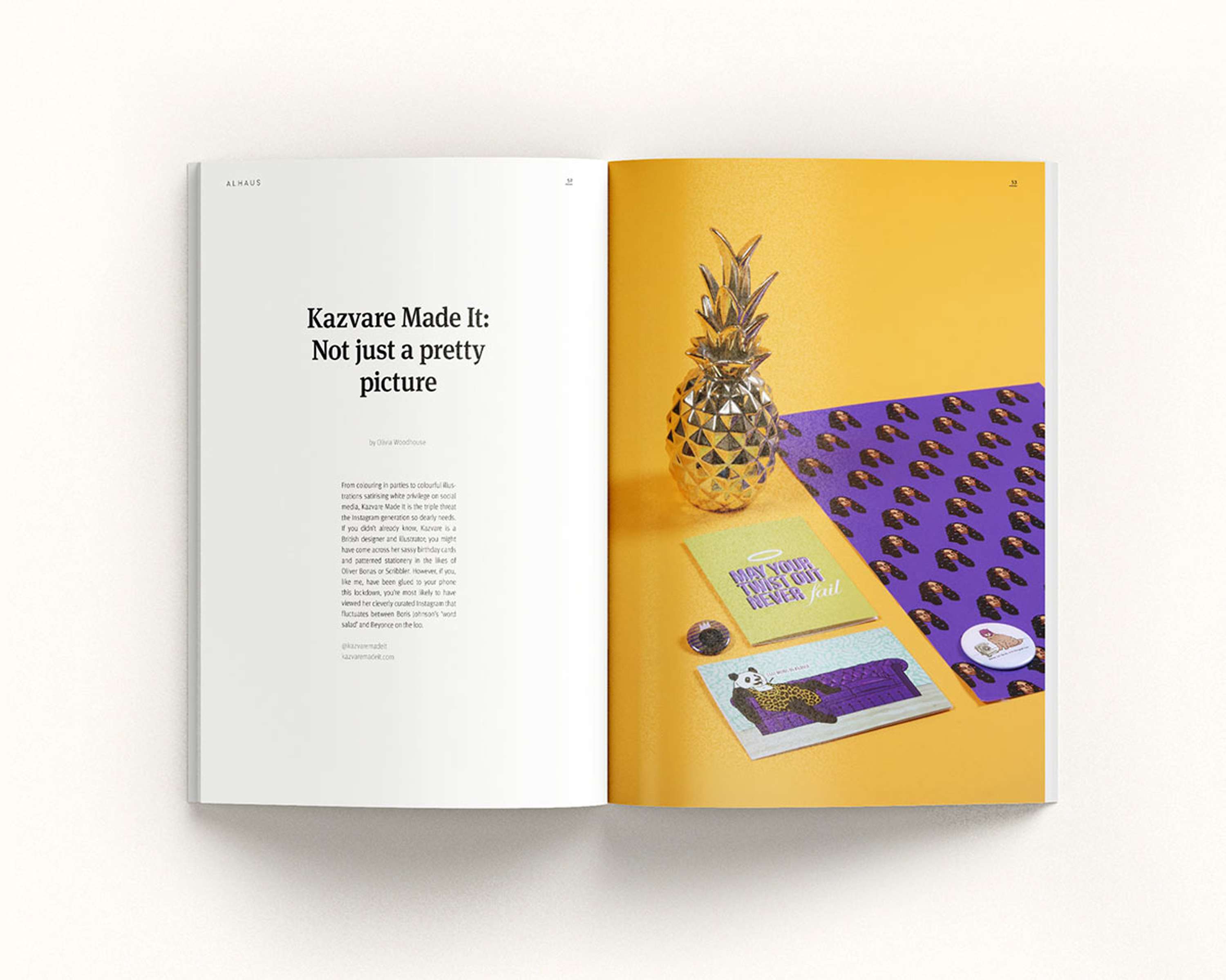 ALHAUS magazine – Issue No. 6 (print edition) by ALHAUS