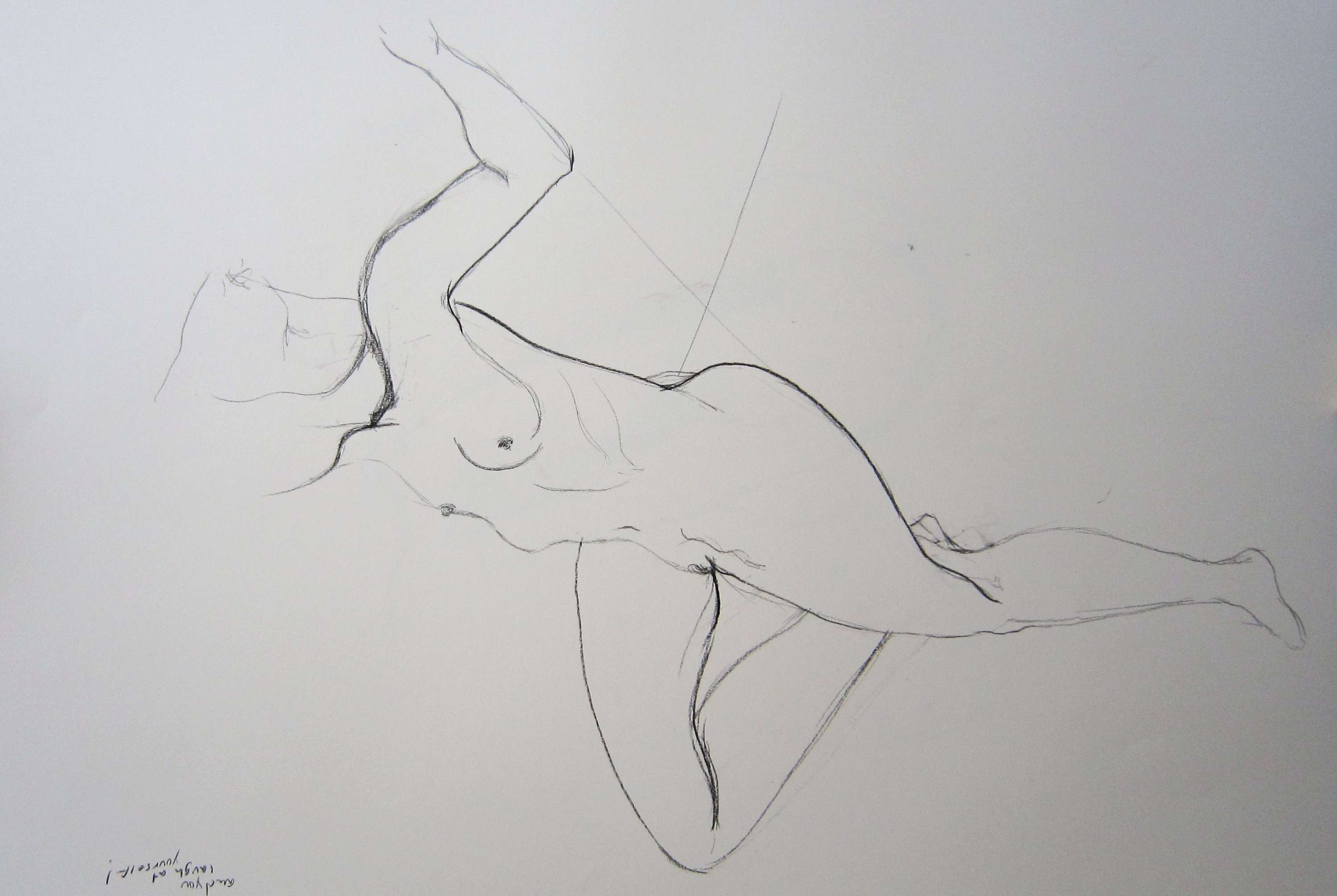 Life Drawing by Roshanak (Roshi) Khakban