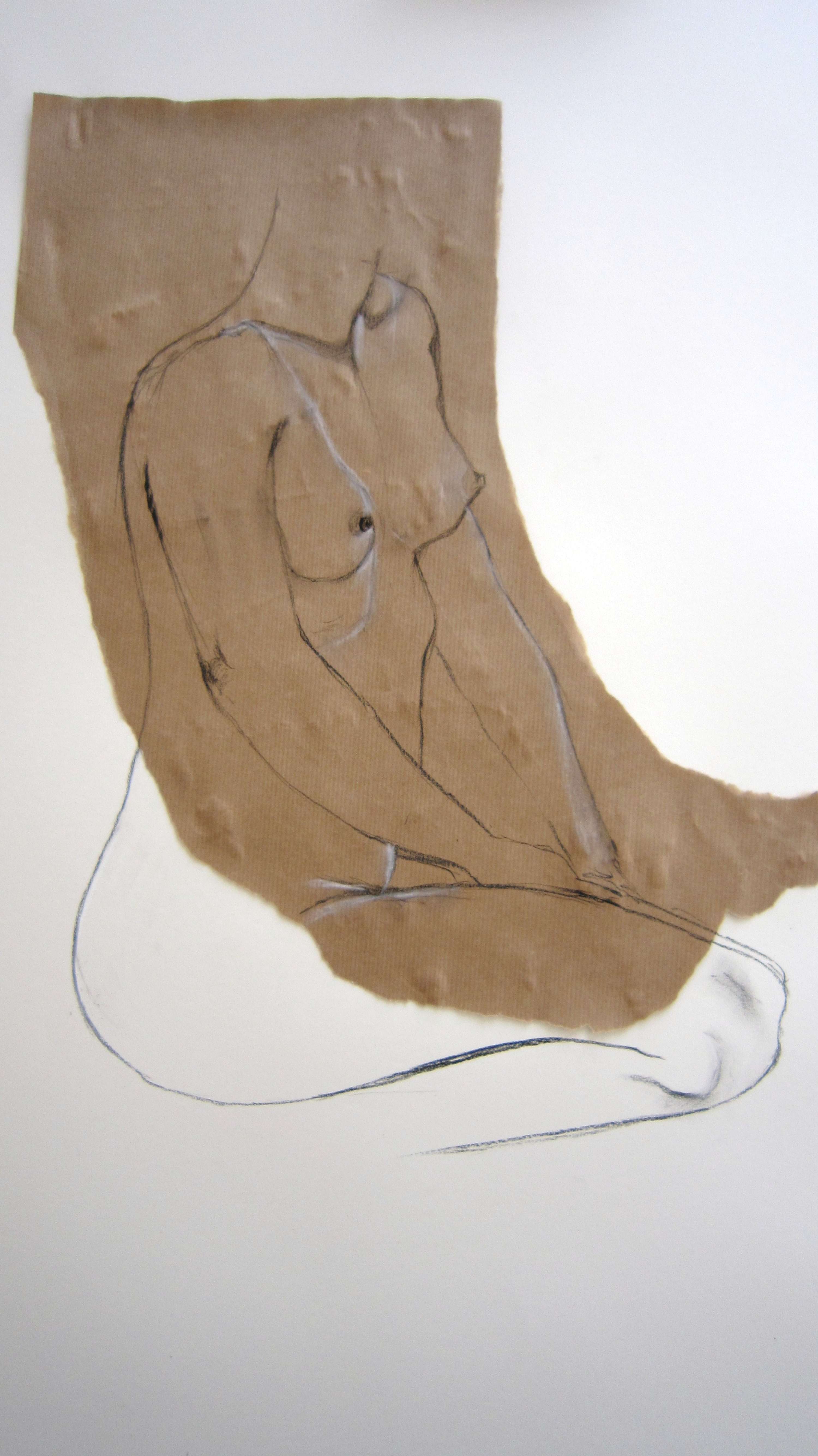 Life Drawing by Roshanak (Roshi) Khakban