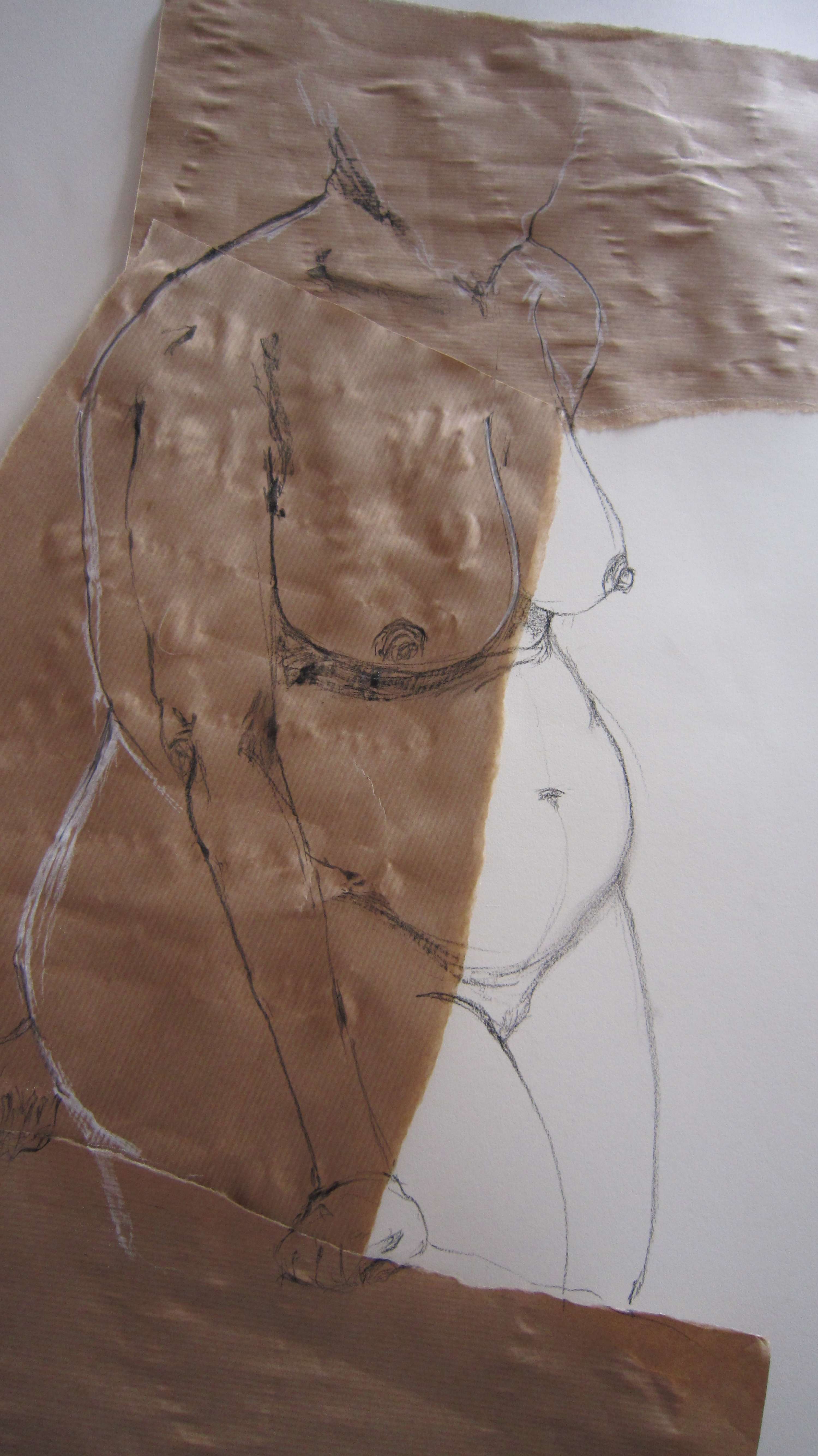 Life Drawing by Roshanak (Roshi) Khakban