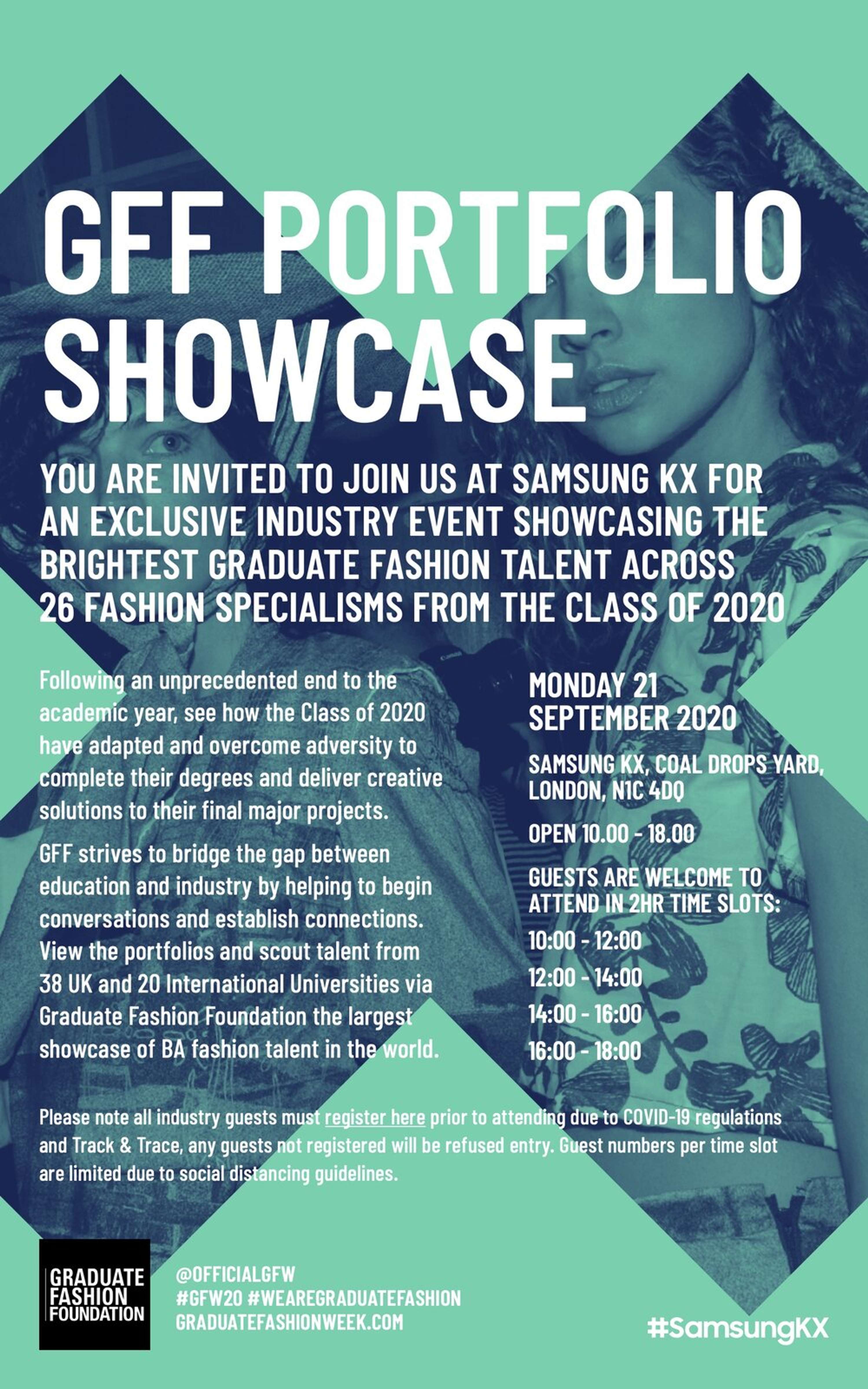 GFF PRESENTS : THE CLASS OF 2020 AT COAL DROPS YARD THIS LFW by Graduate Fashion Foundation