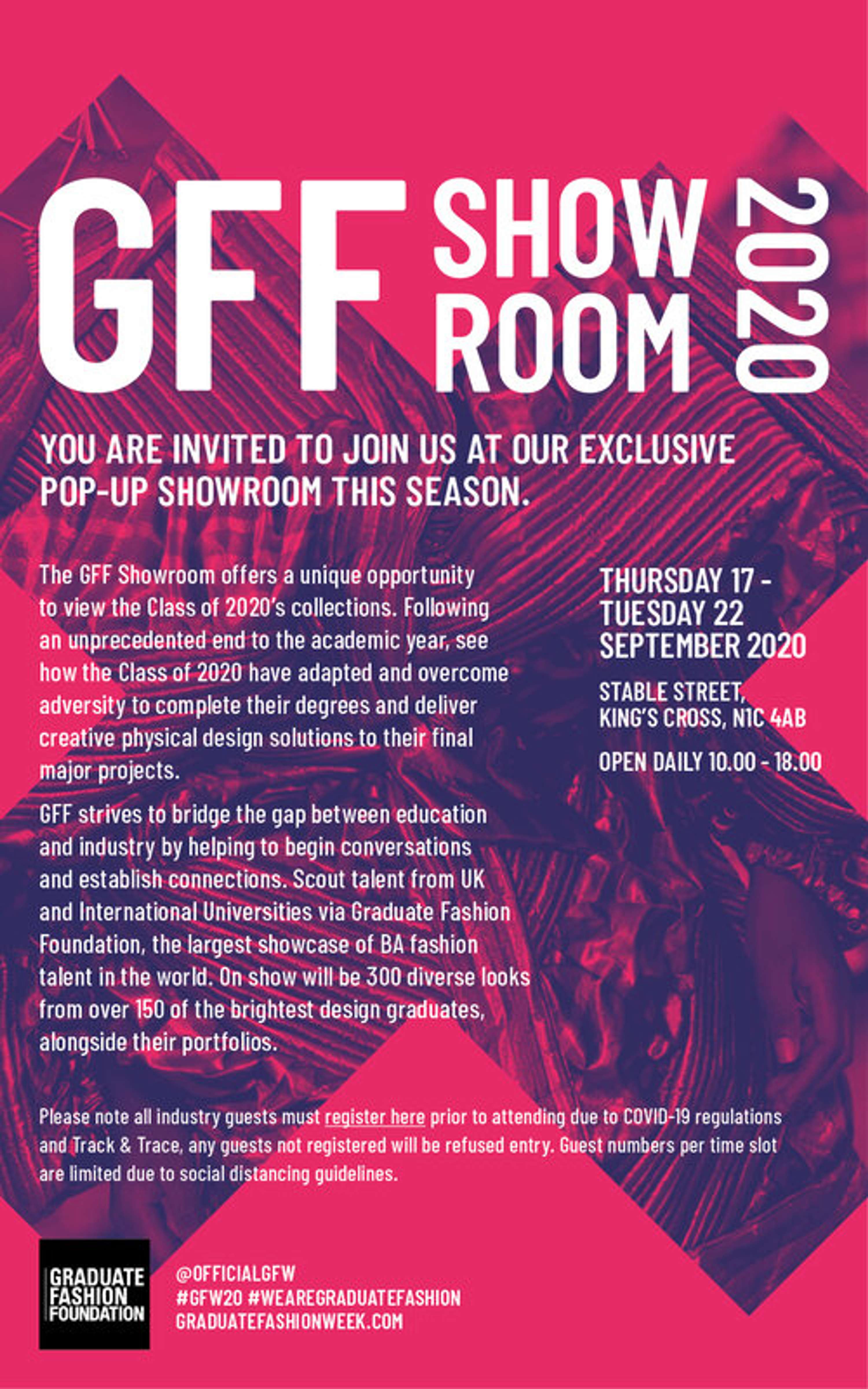 GFF PRESENTS : THE CLASS OF 2020 AT COAL DROPS YARD THIS LFW by Graduate Fashion Foundation