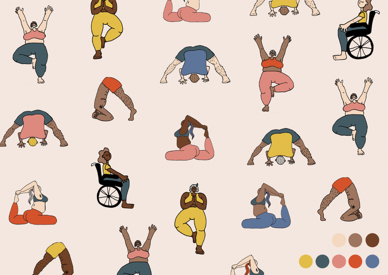 Hebe Valiant Yoga (Continued) by Flora German