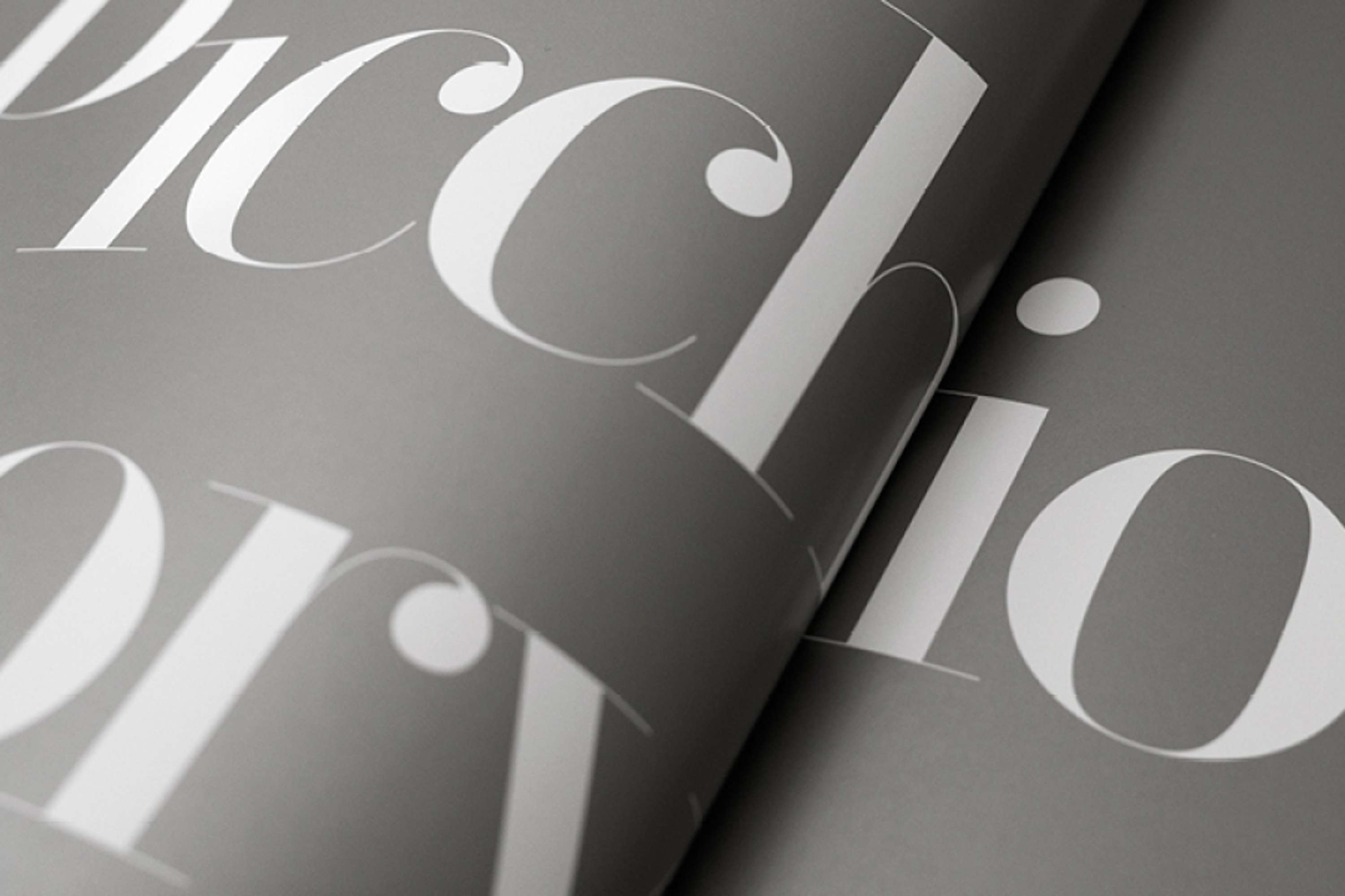 Typography by Benjamin Strachan