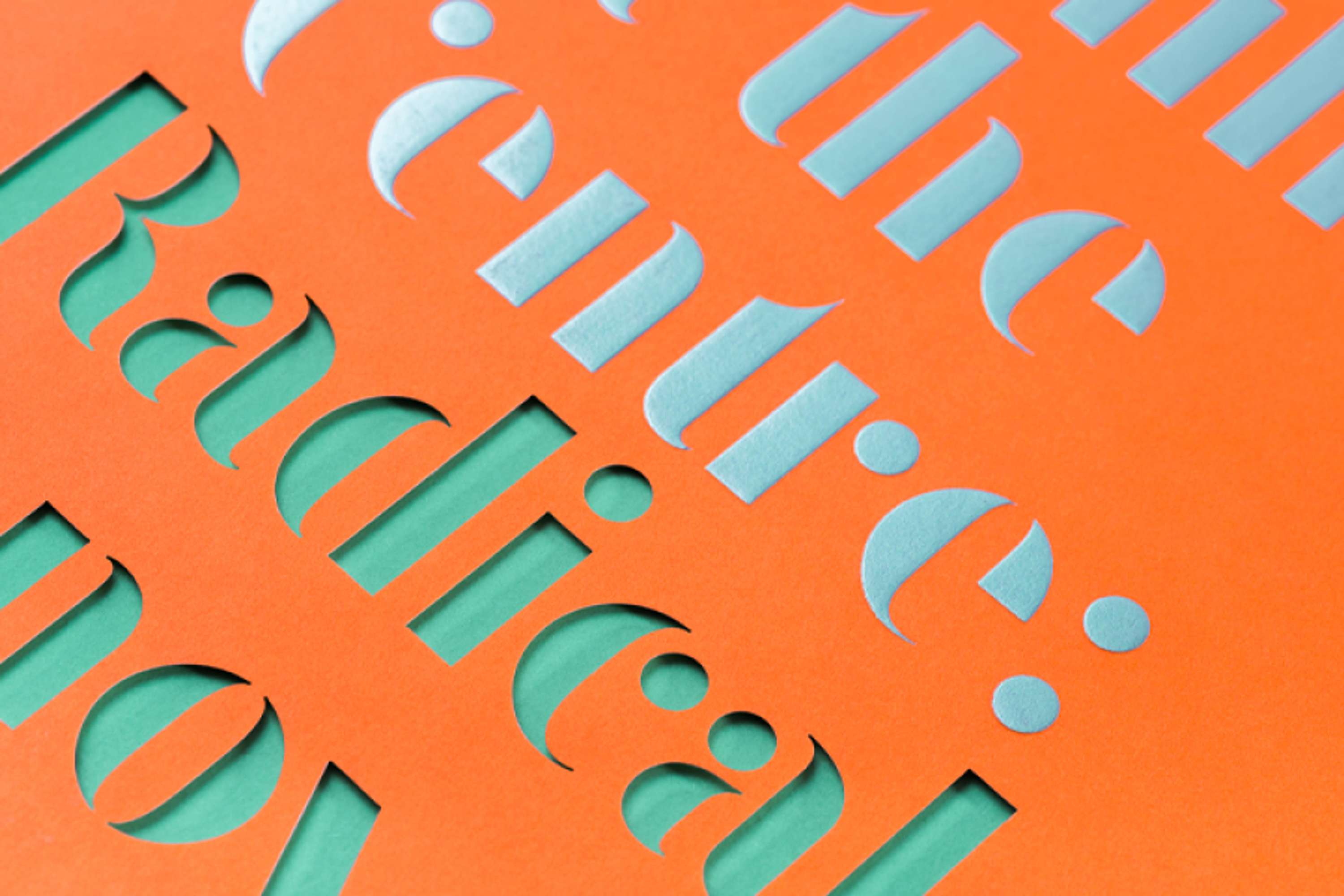 Typography by Benjamin Strachan
